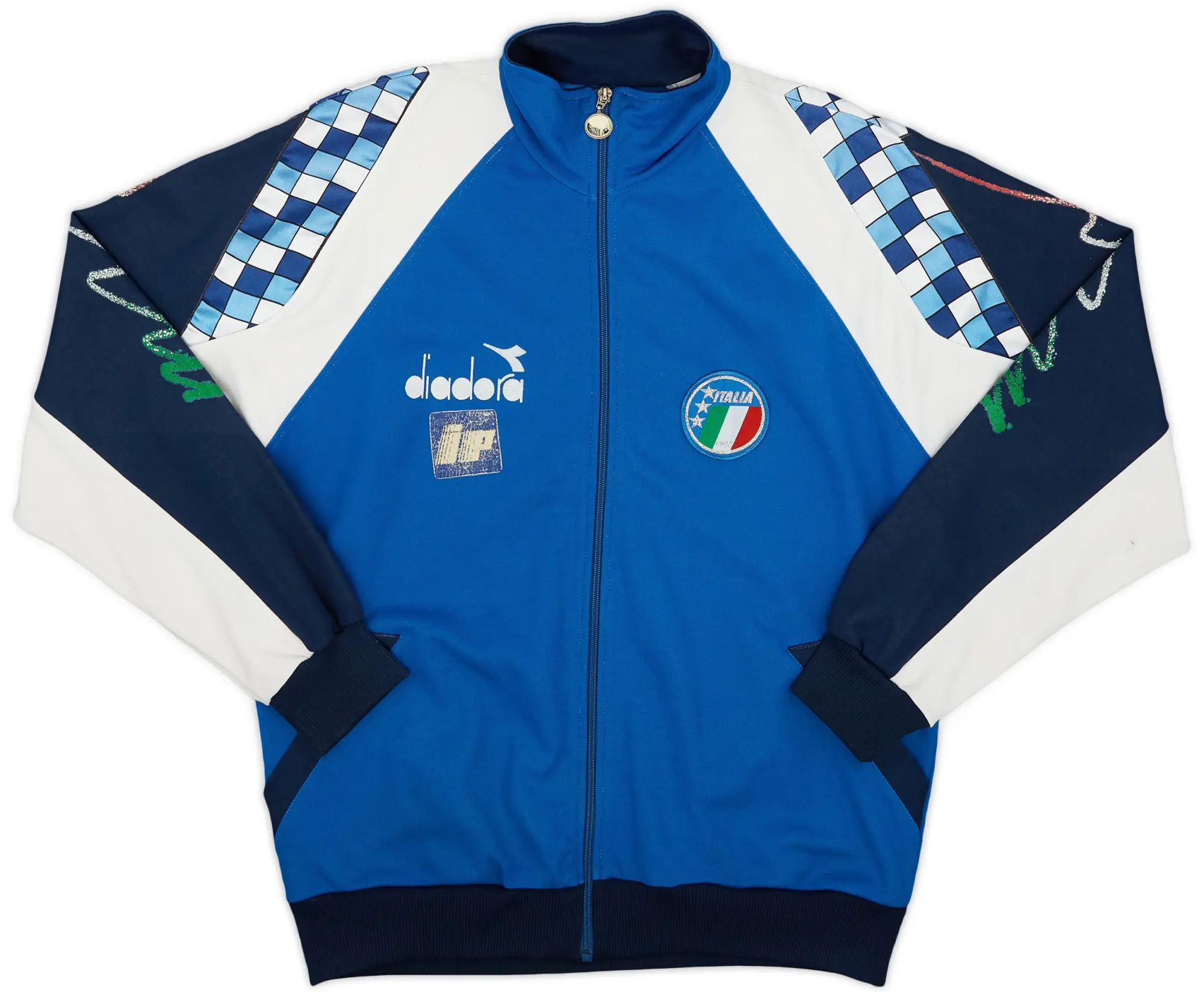 1990 Italy Diadora Track Jacket - 6/10 - (XL)