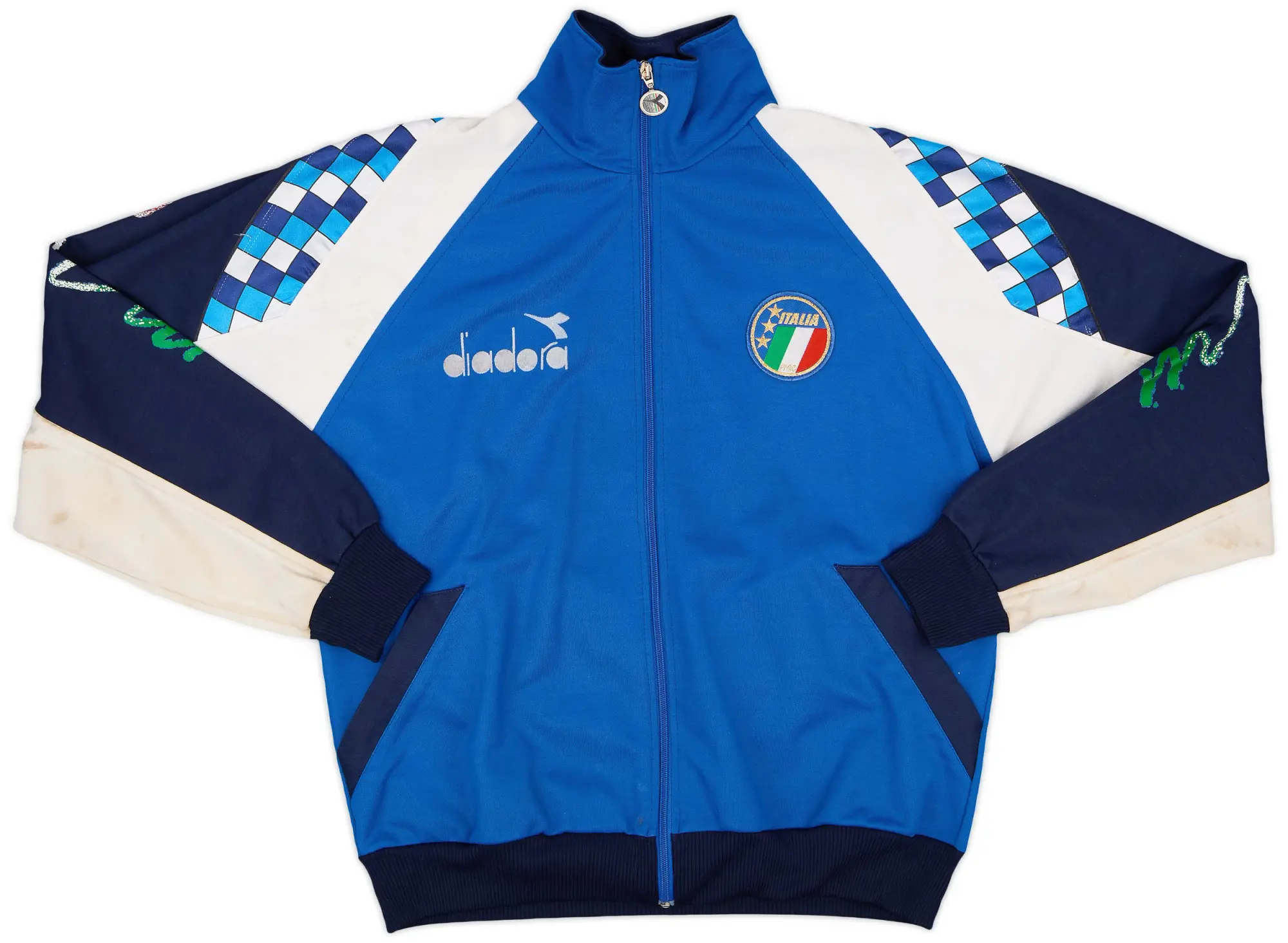 1990 Italy Diadora Track Jacket - 6/10 - (L)