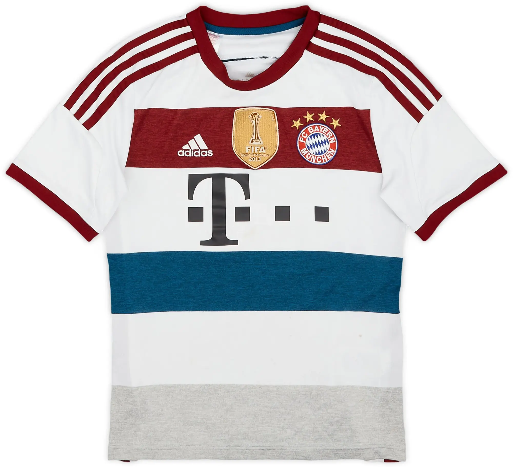 adidas 2014-15 Bayern Munich Away Shirt - 7/10 - (M.Boys)