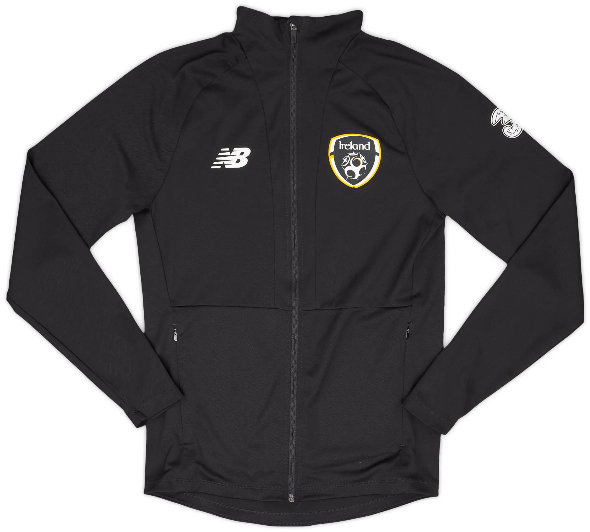 2019-20 Ireland New Balance 1/4 Zip Training Top - 8/10 - (S)