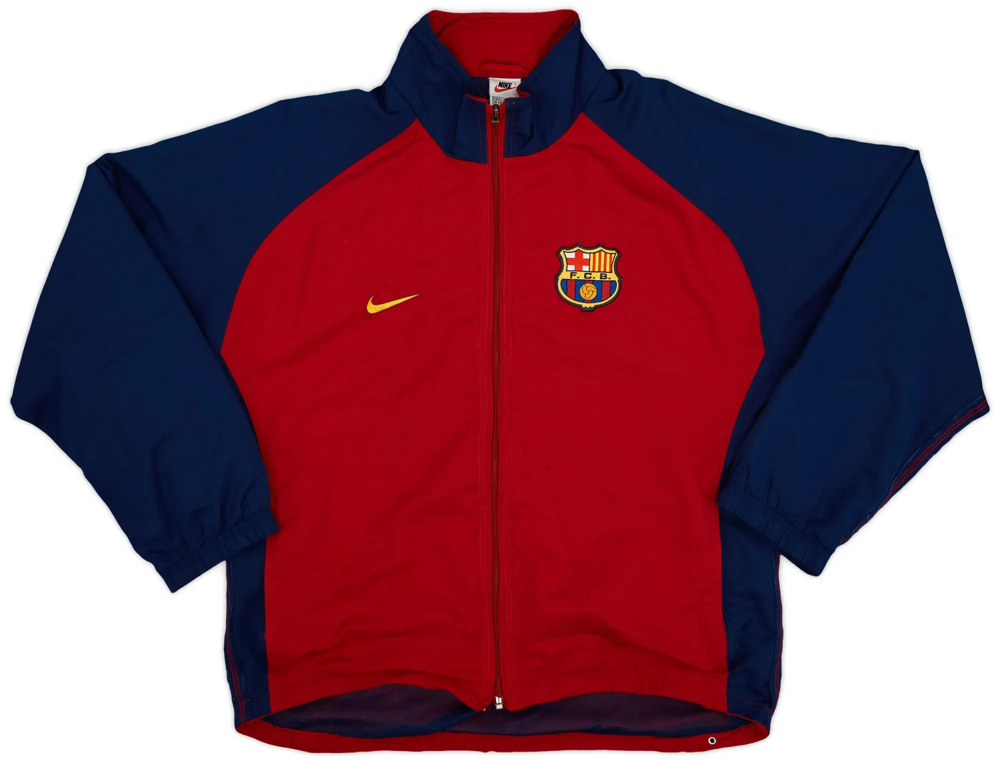 1998-99 Barcelona Nike Track Jacket - 5/10 - (XL)