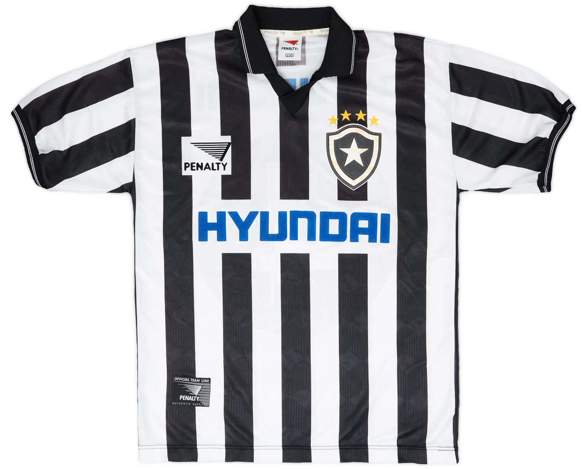 1997-98 Botafogo Home Shirt #4 - 6/10 - (L)