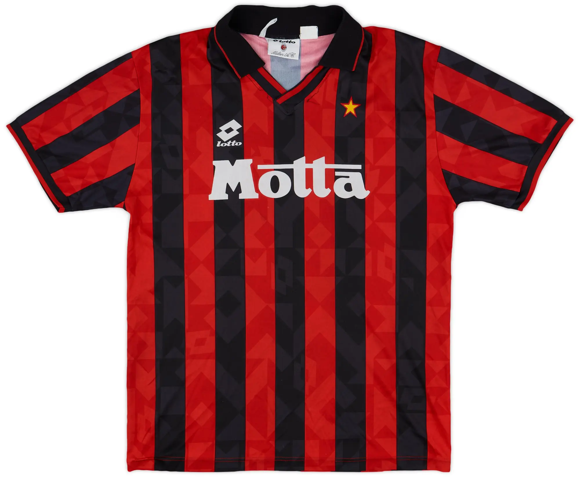 Lotto 1993-94 AC Milan Home Shirt - 8/10 - (L)