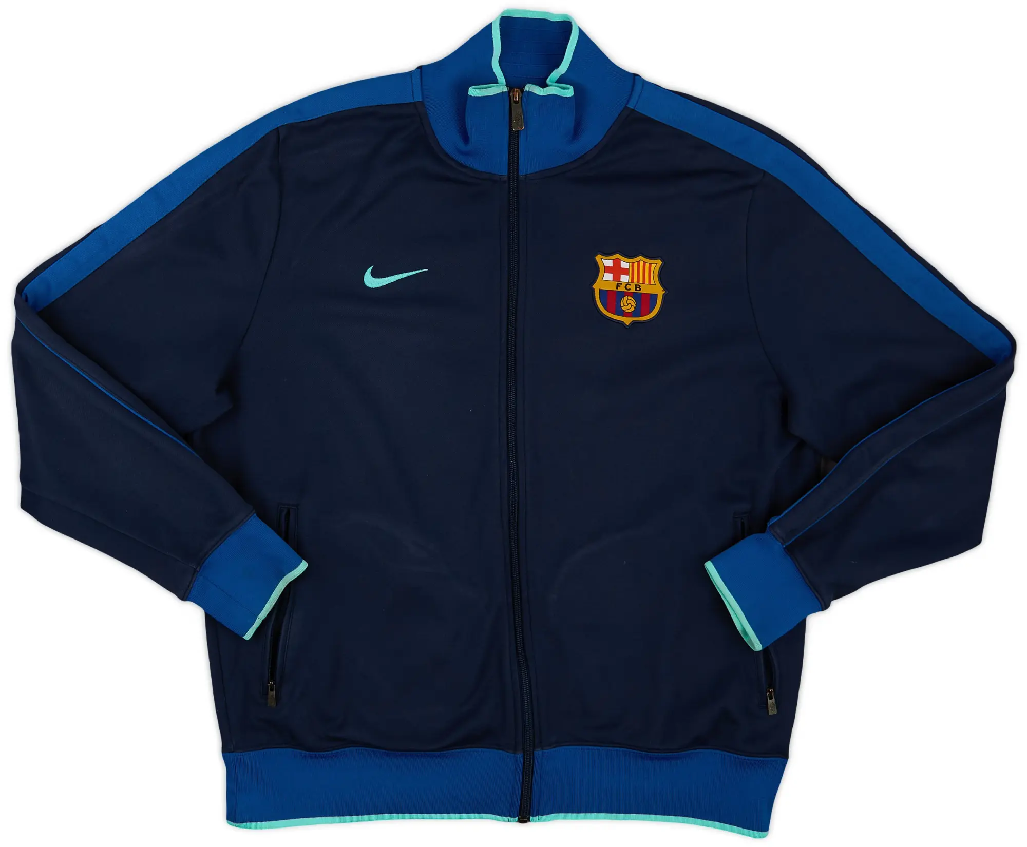 2010-11 Barcelona Nike Track Jacket - 7/10 - (XL)