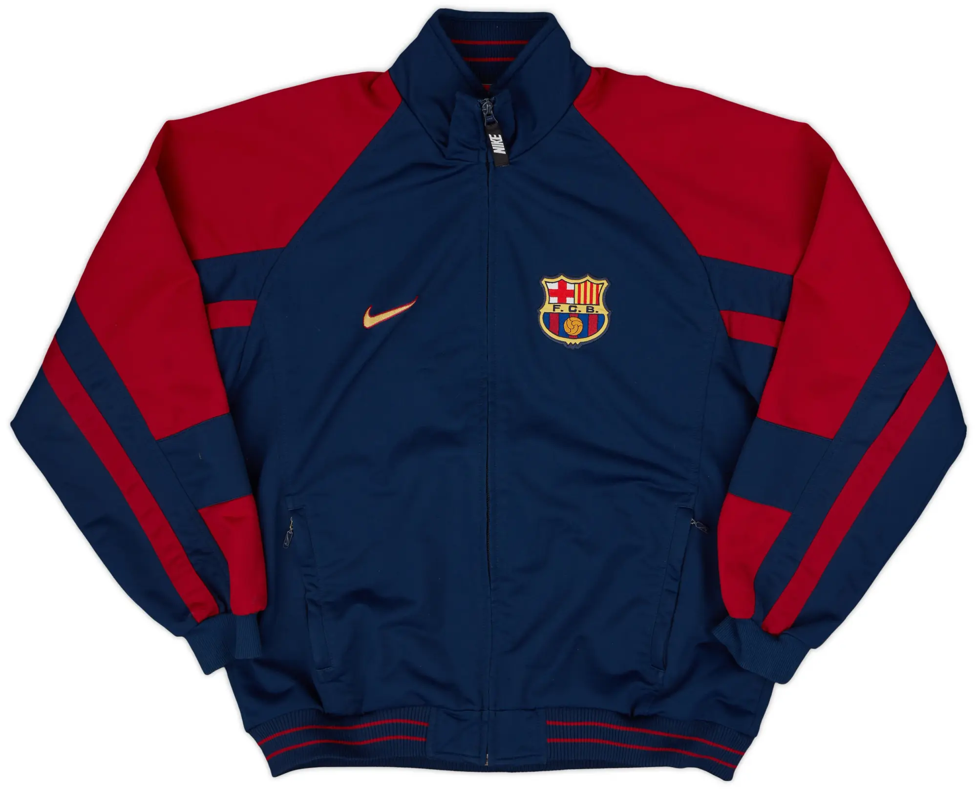 1999-01 Barcelona Nike Track Jacket - 9/10 - (M)