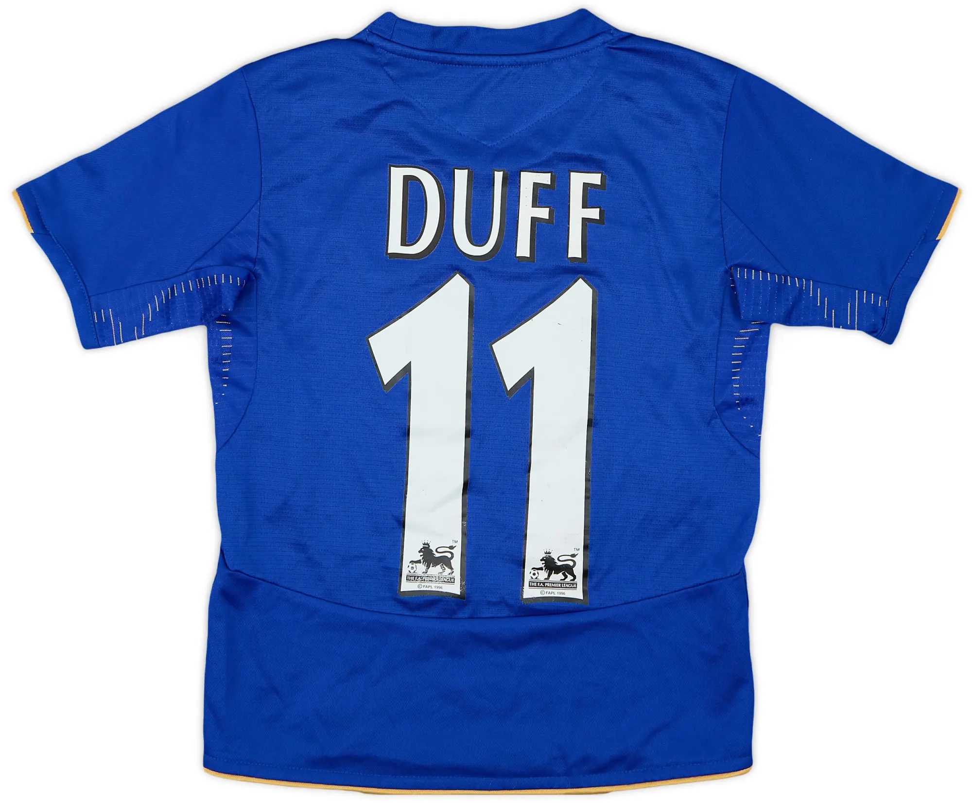 Umbro 2005-06 Chelsea Centenary Home Shirt Duff #11 - 7/10 - (S.Boys)