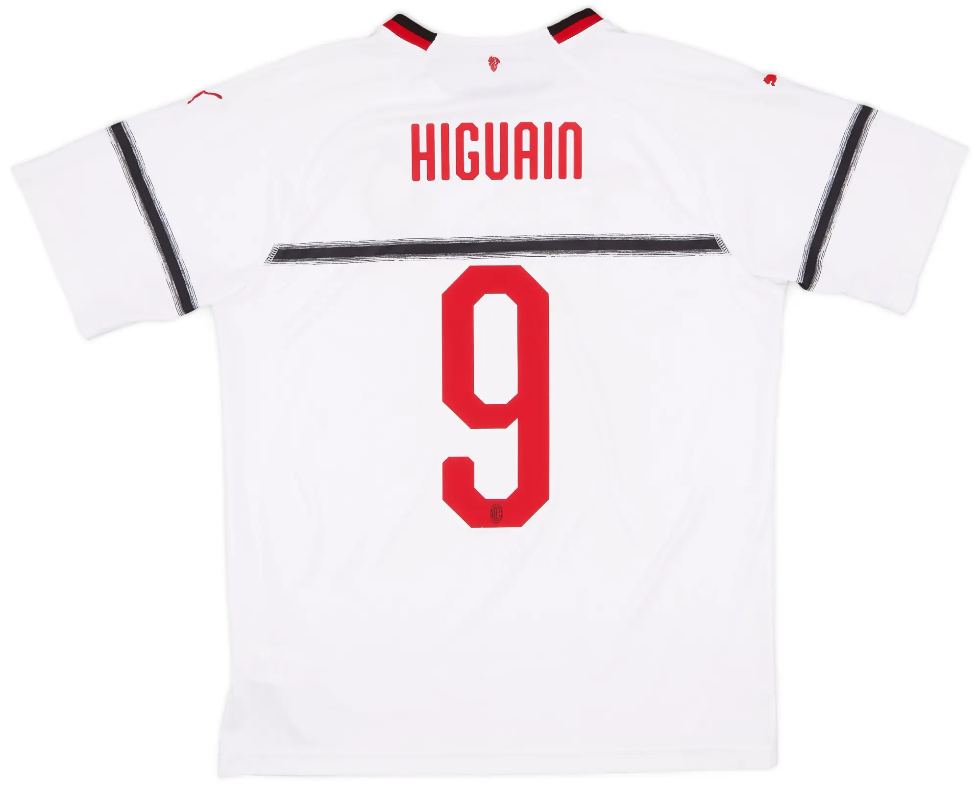 Puma 2018-19 AC Milan Away Shirt Higuain #9 - 7/10 - (L)