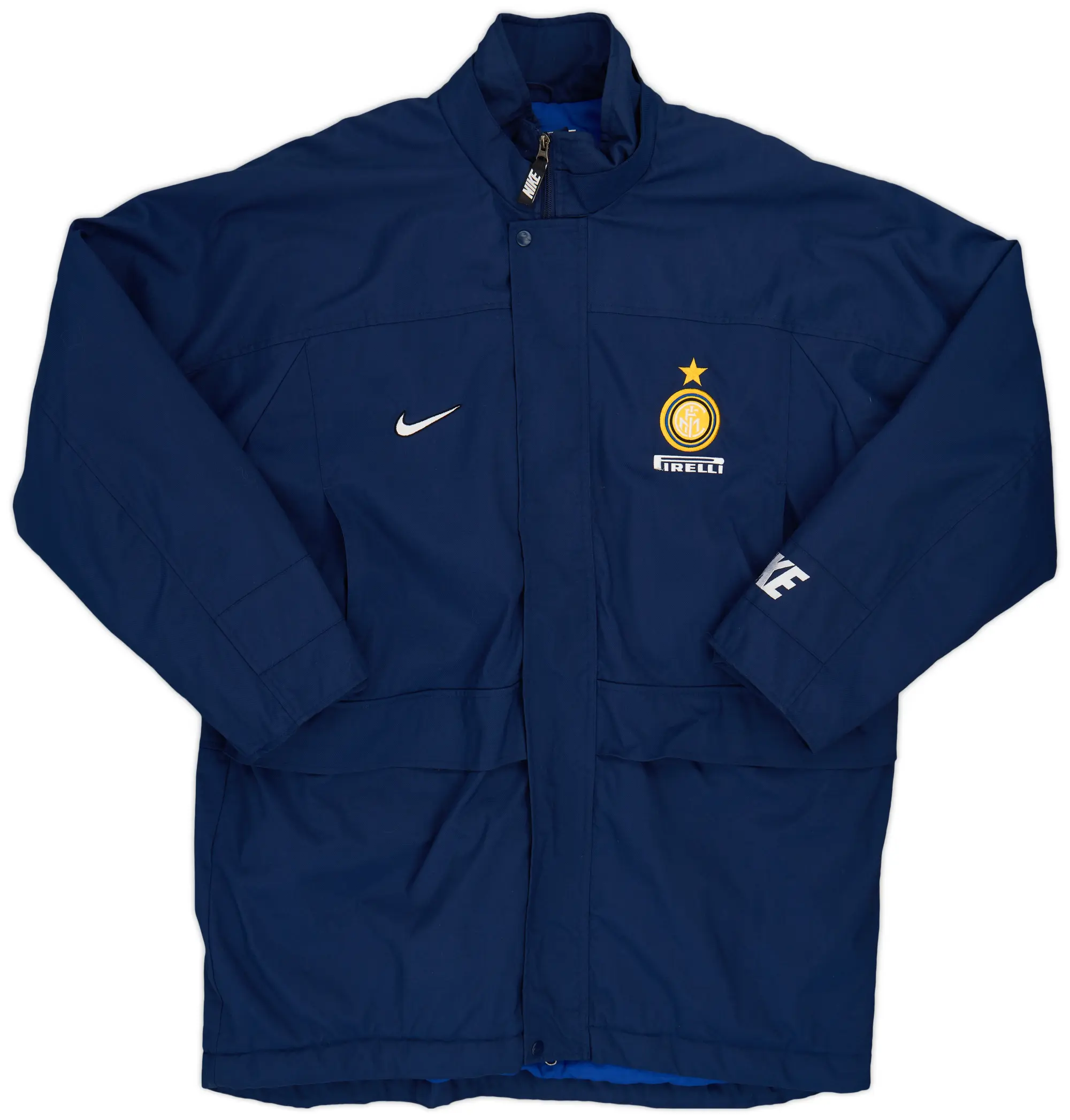 1998-99 Inter Milan Nike Padded Bench Coat - 8/10 - (XL)