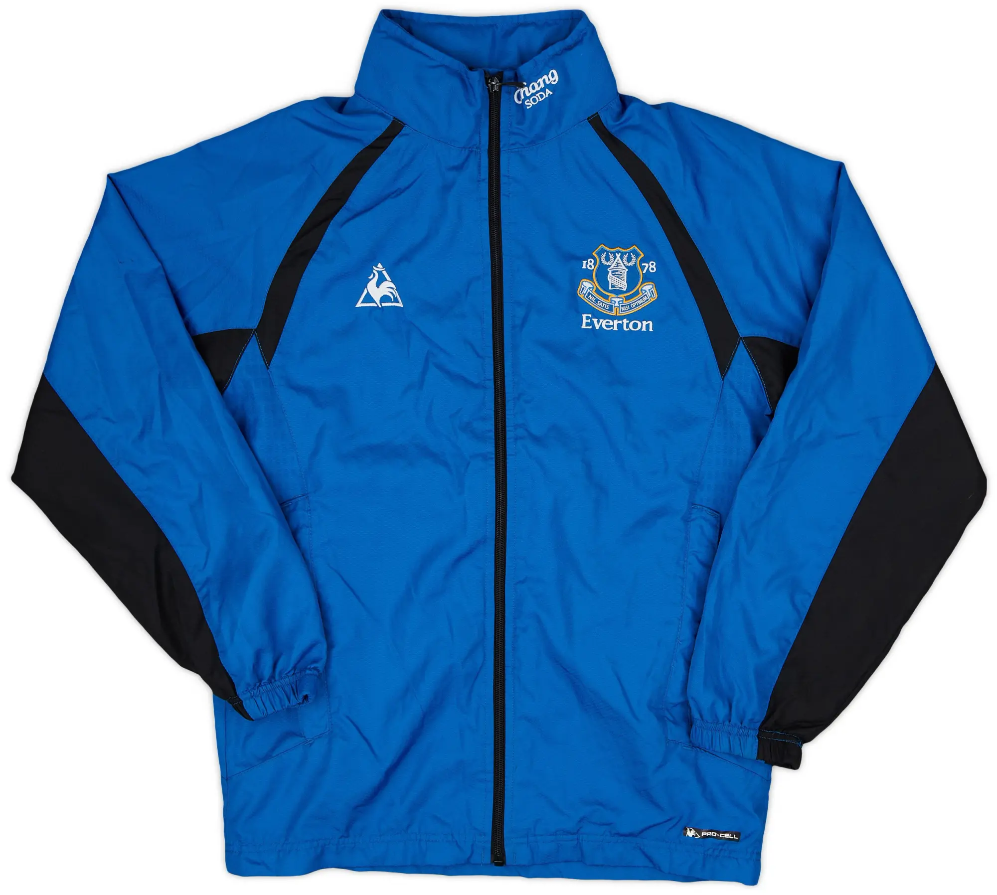 2009-10 Everton Le Coq Sportif Track Jacket - 7/10 - (M.Boys)