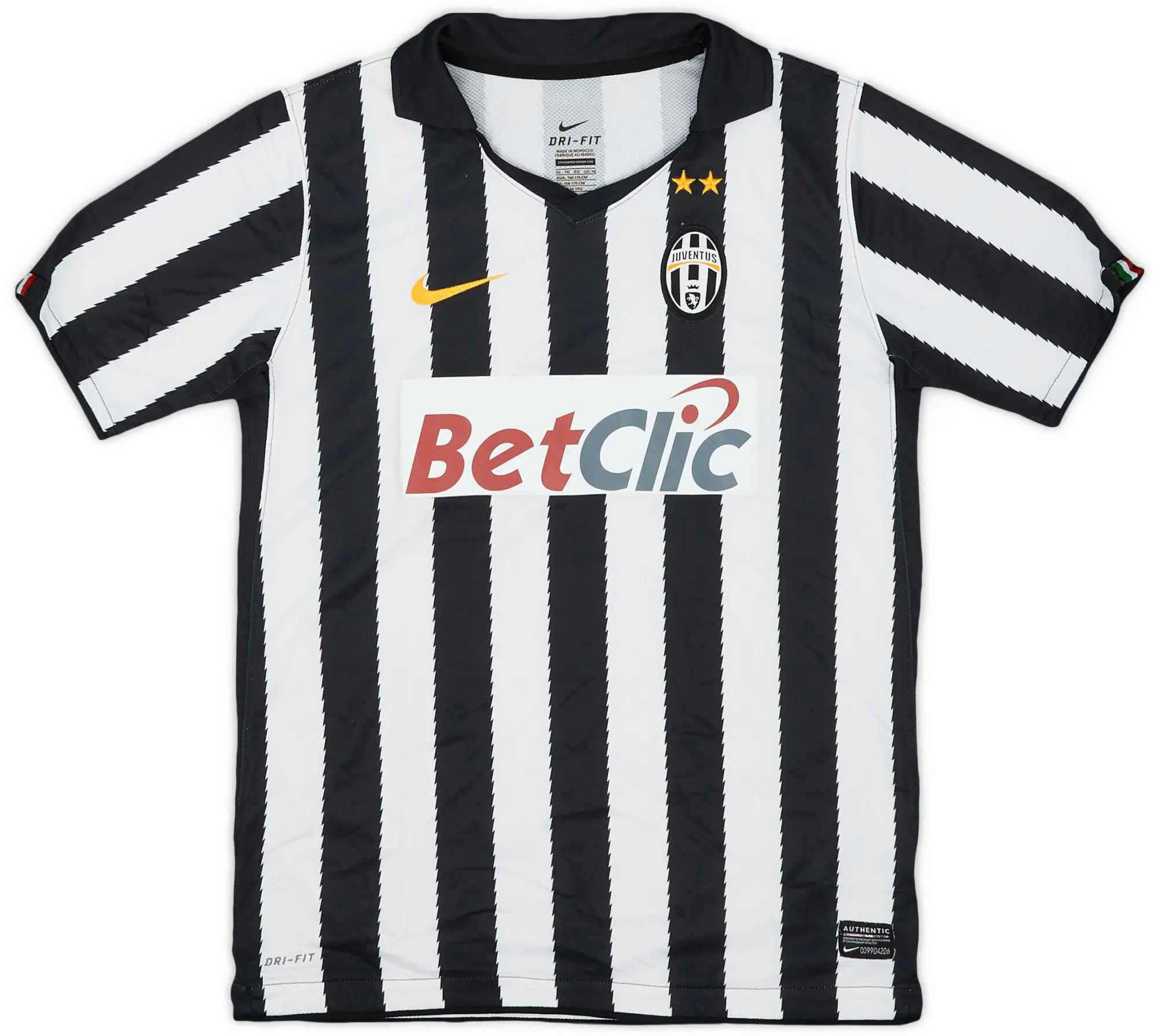 Nike 2010-11 Juventus Home Shirt - 7/10 - (XL.Boys)