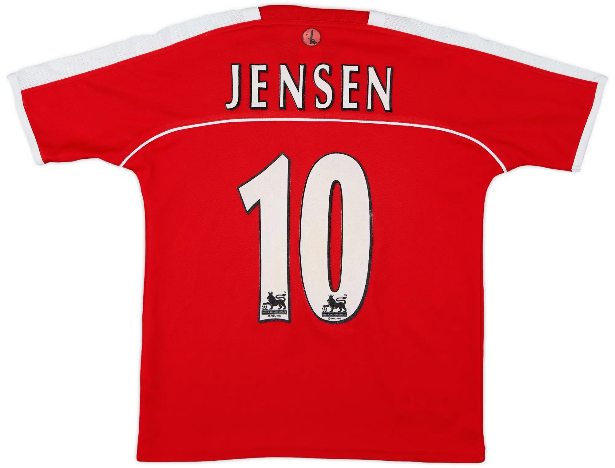 Joma 2003-04 Charlton Home Shirt Jensen #10 - 9/10 - (L.Boys)