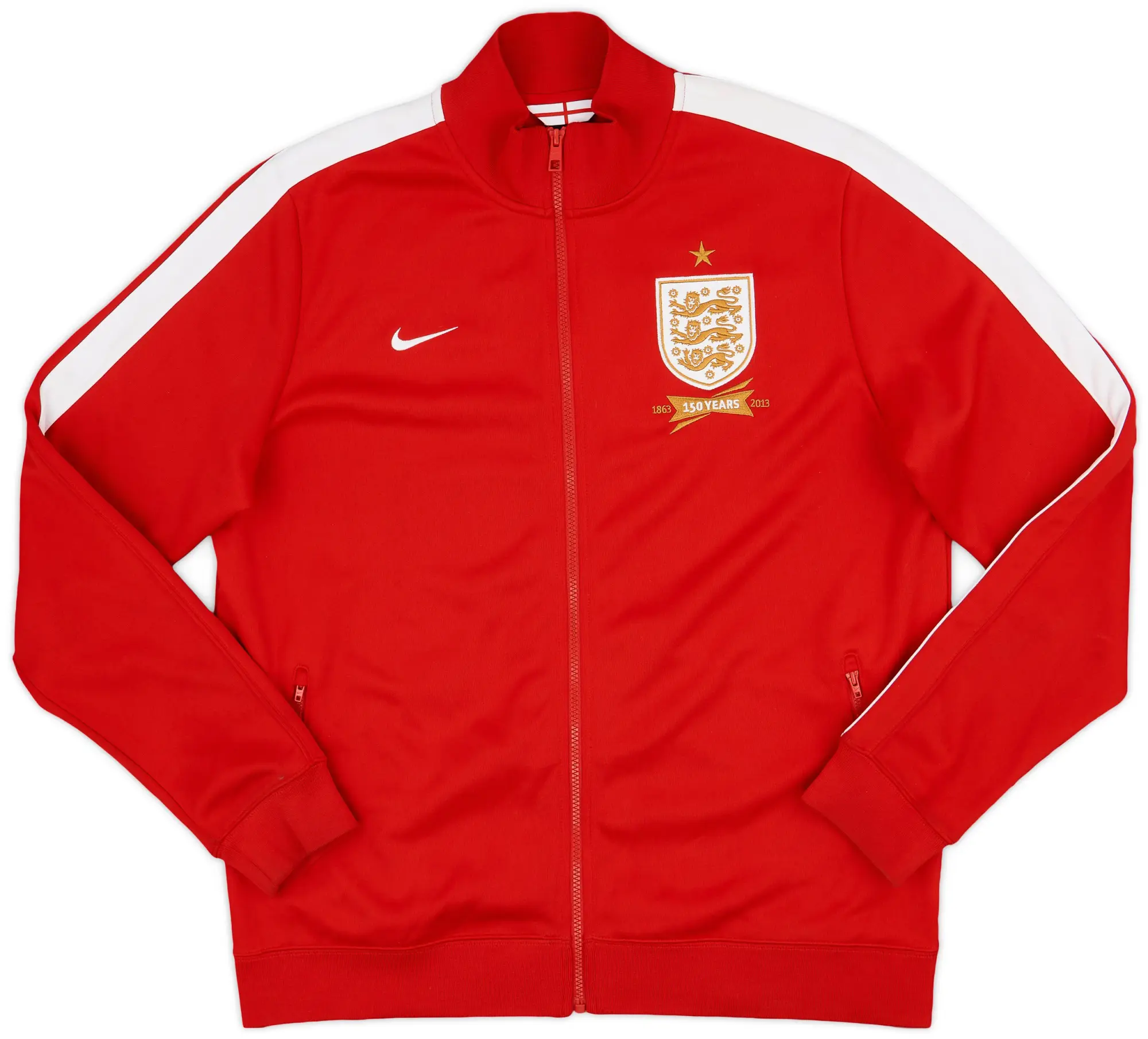 2013-14 England Nike N98 Track Jacket - 9/10 - (XL)