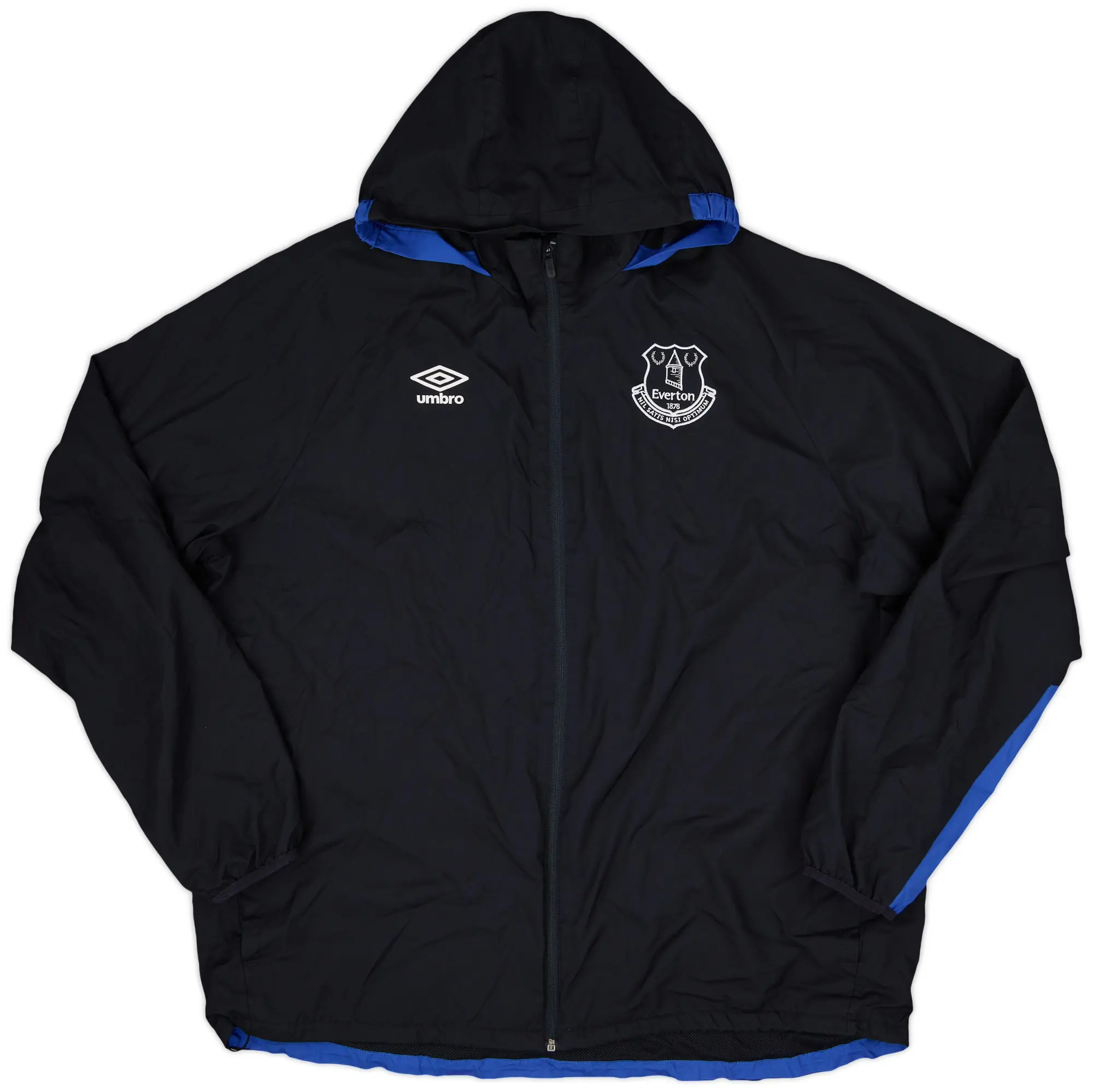 2016-17 Everton Umbro Hooded Rain Jacket - 10/10 - (3XL)