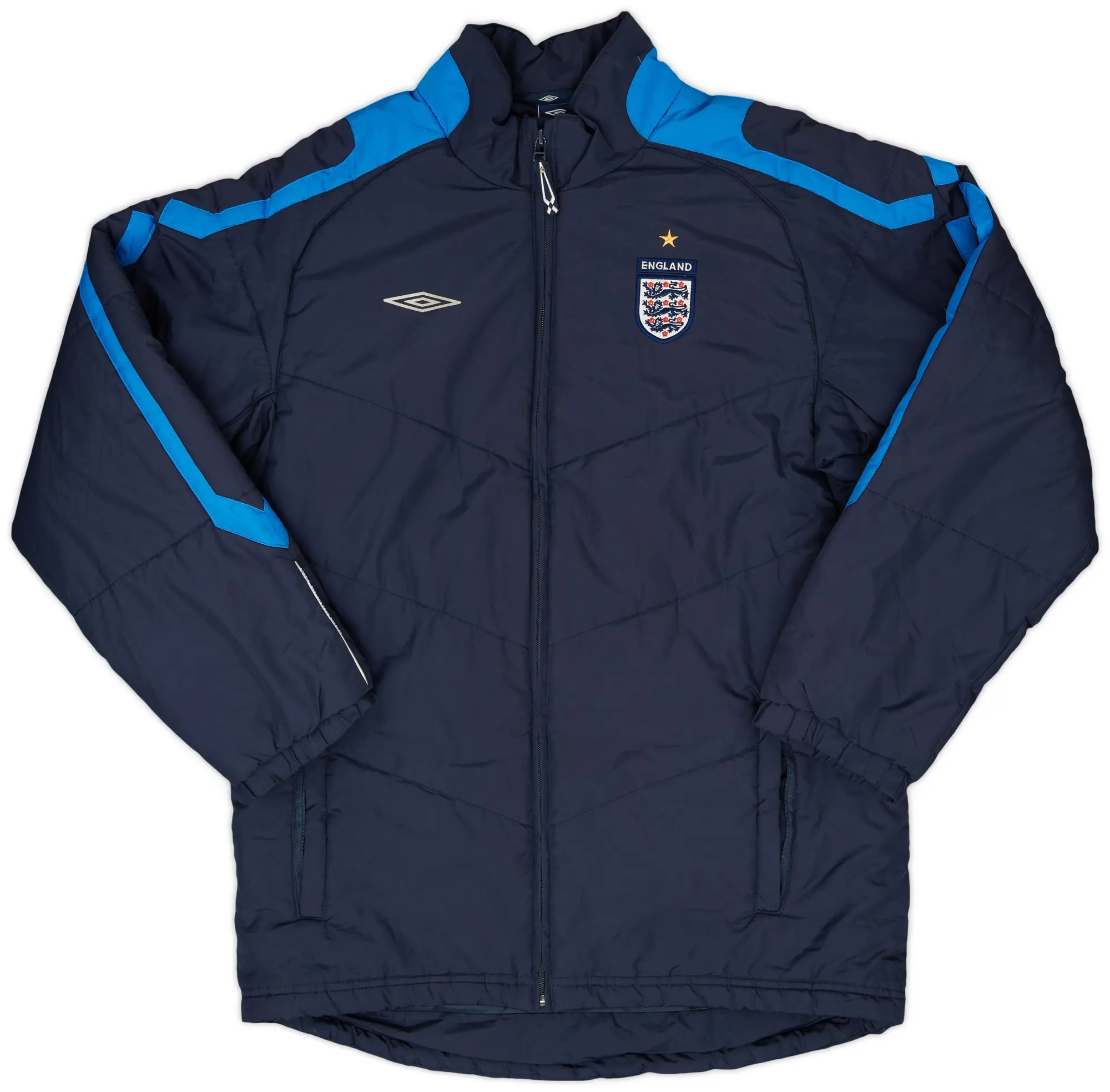 2006-08 England Umbro Padded Bench Coat - 9/10 - (S)