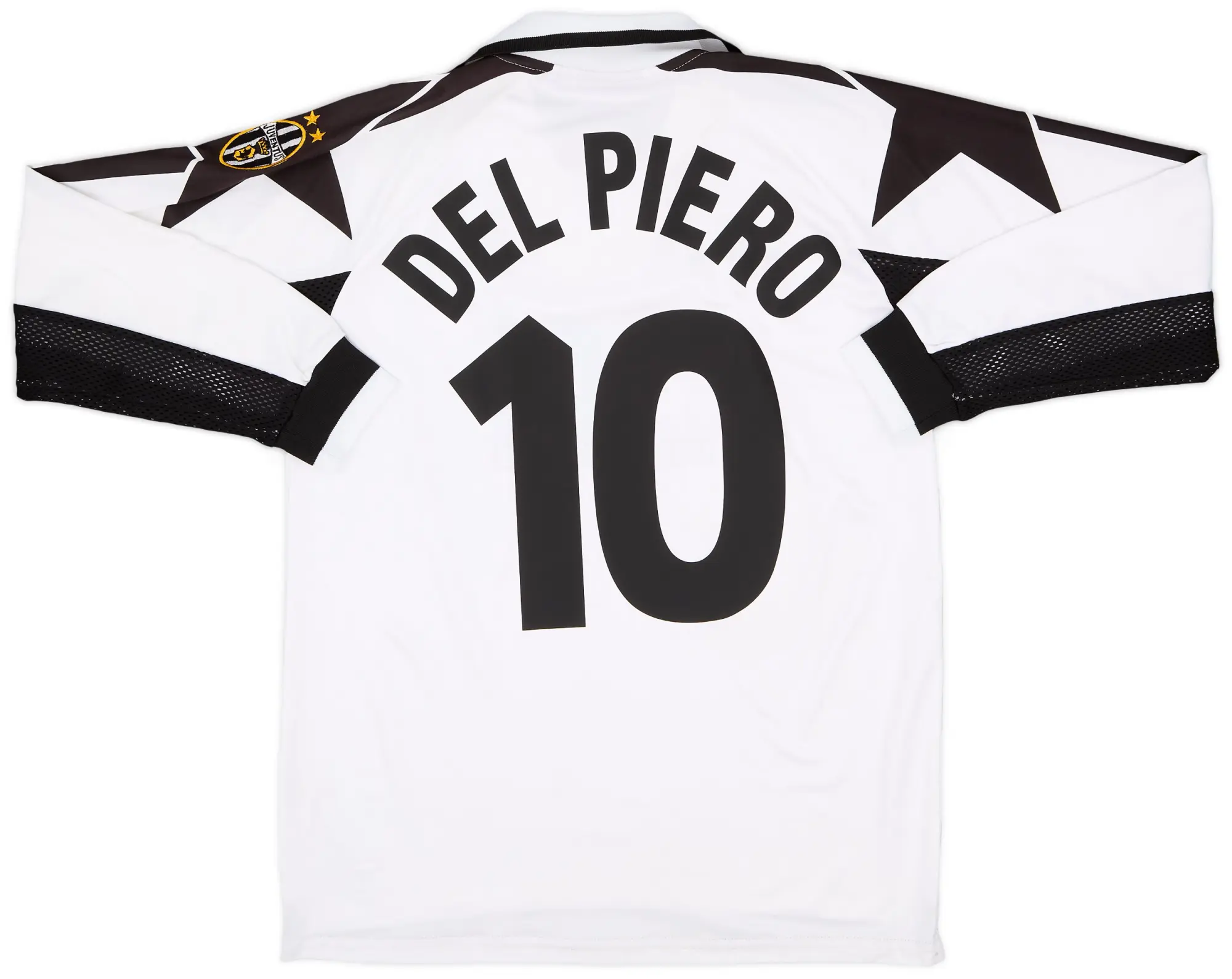 Kappa 1998-99 Juventus Away L/S Shirt Del Piero #10 - 8/10 - (S)