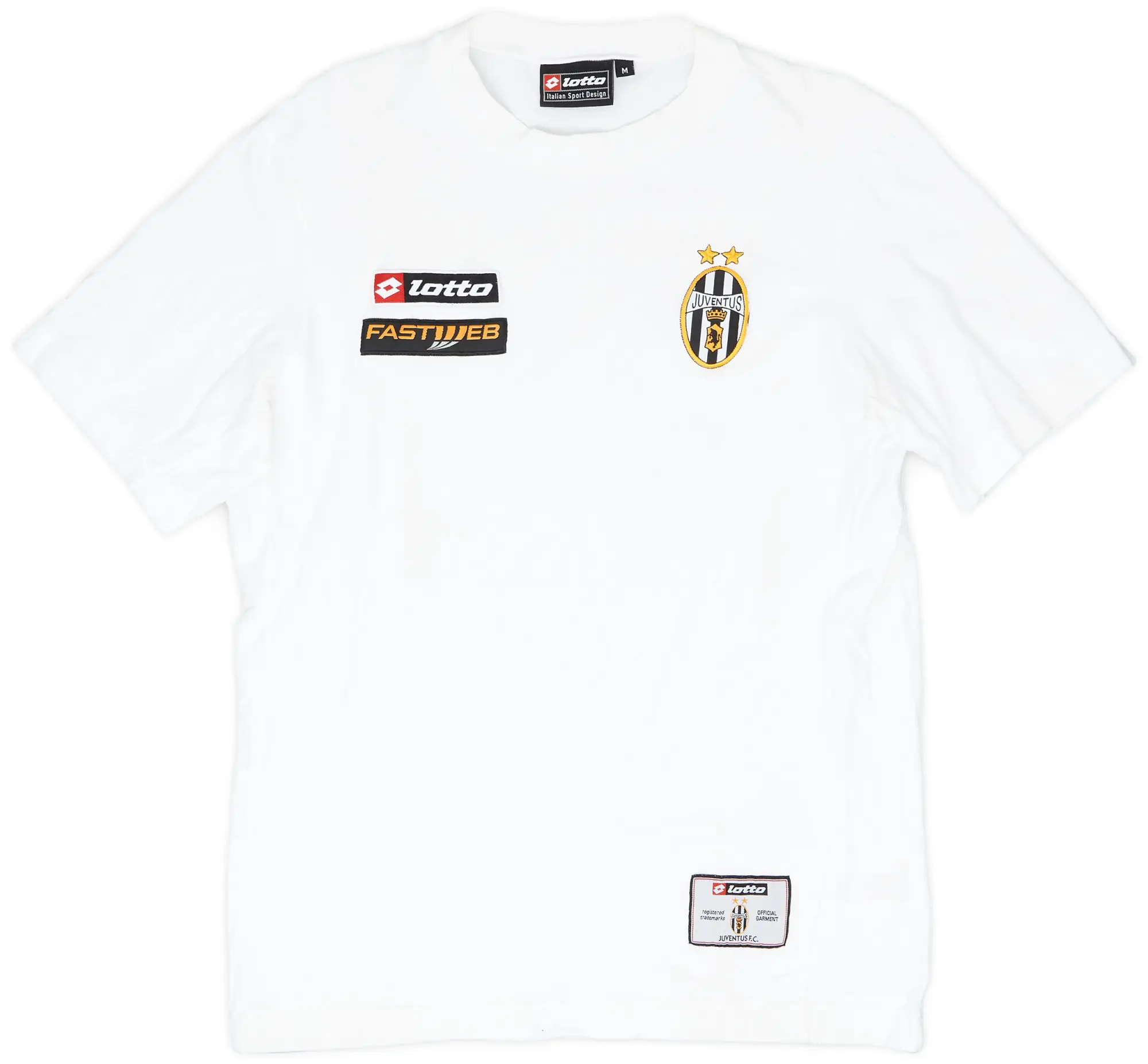 2002-03 Juventus Lotto Cotton Tee - 9/10 - (M)