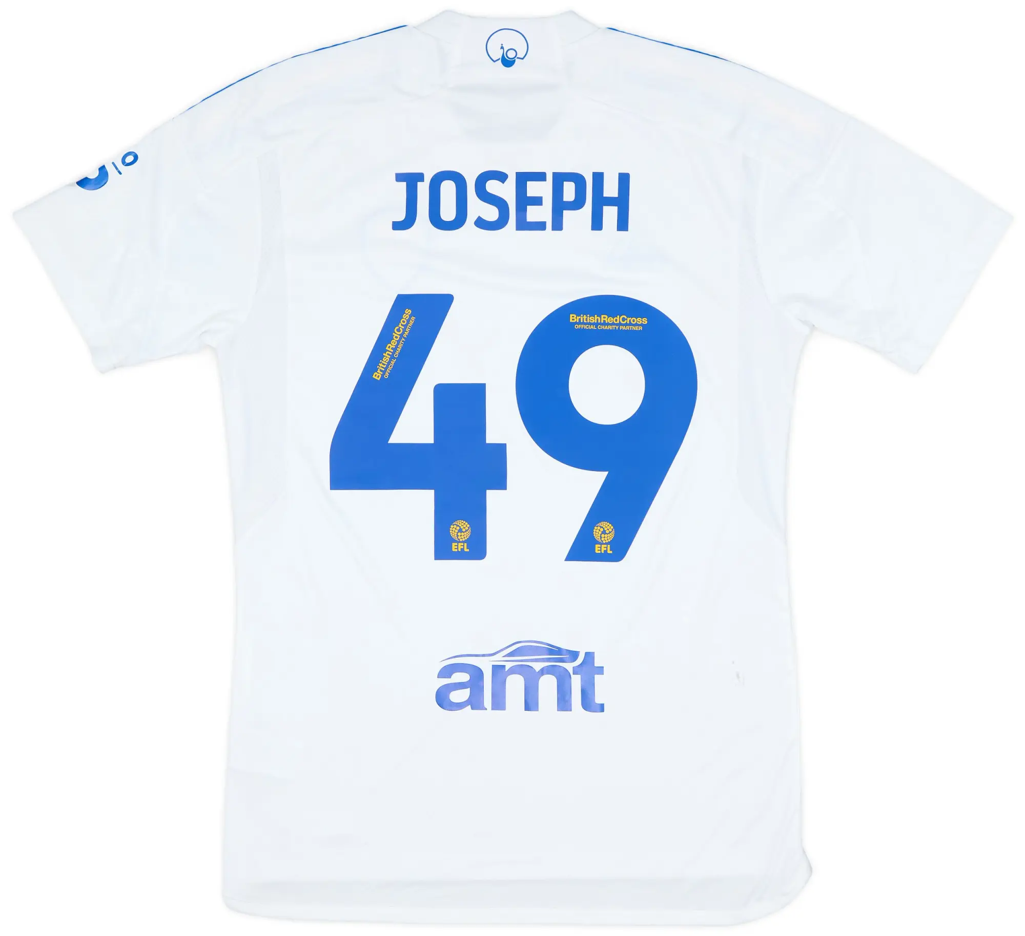 adidas 2023-24 Leeds Match Issue Home Shirt Joseph #49