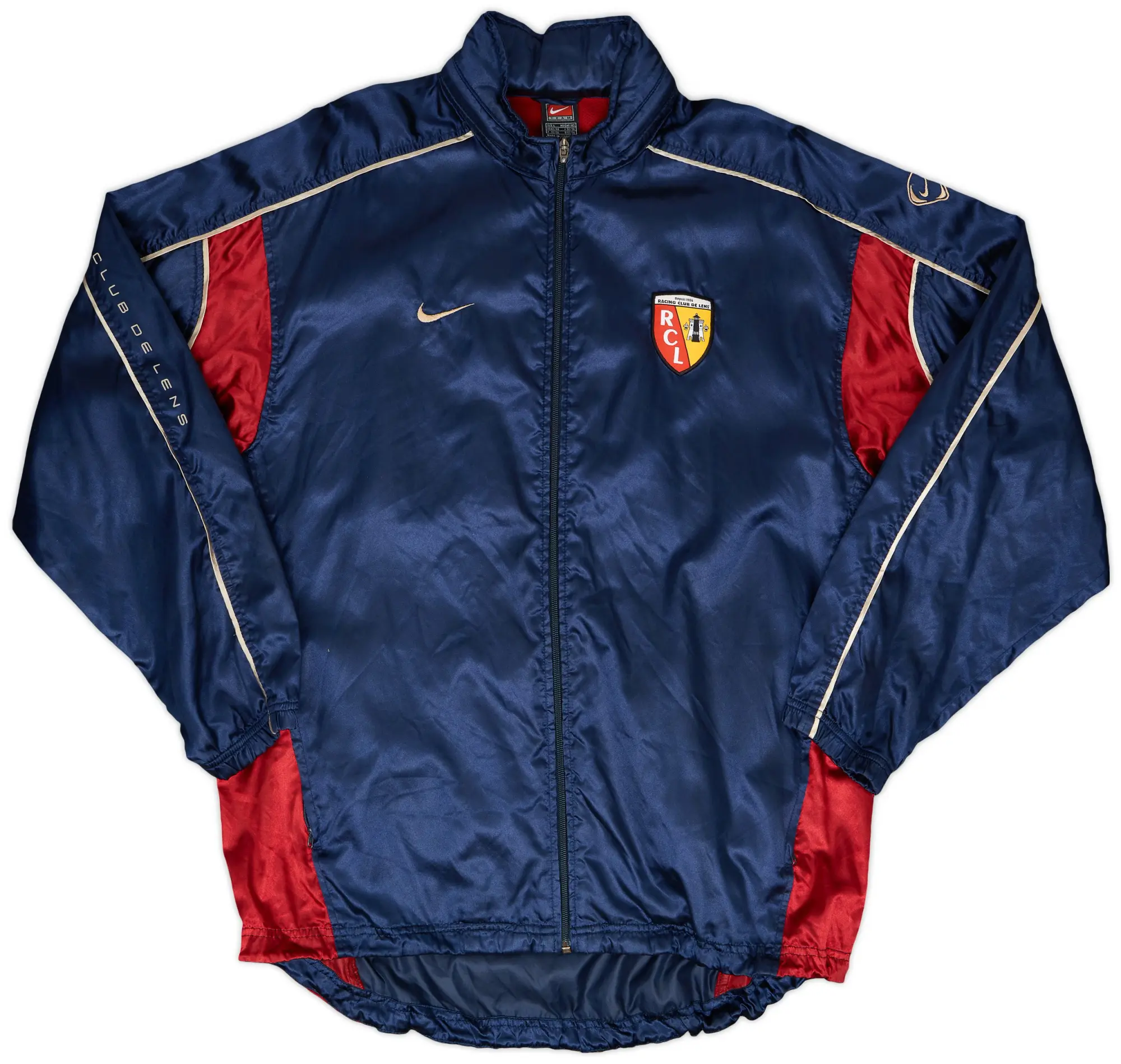 2001-02 Lens Nike Hooded Rain Jacket - 9/10 - (L)