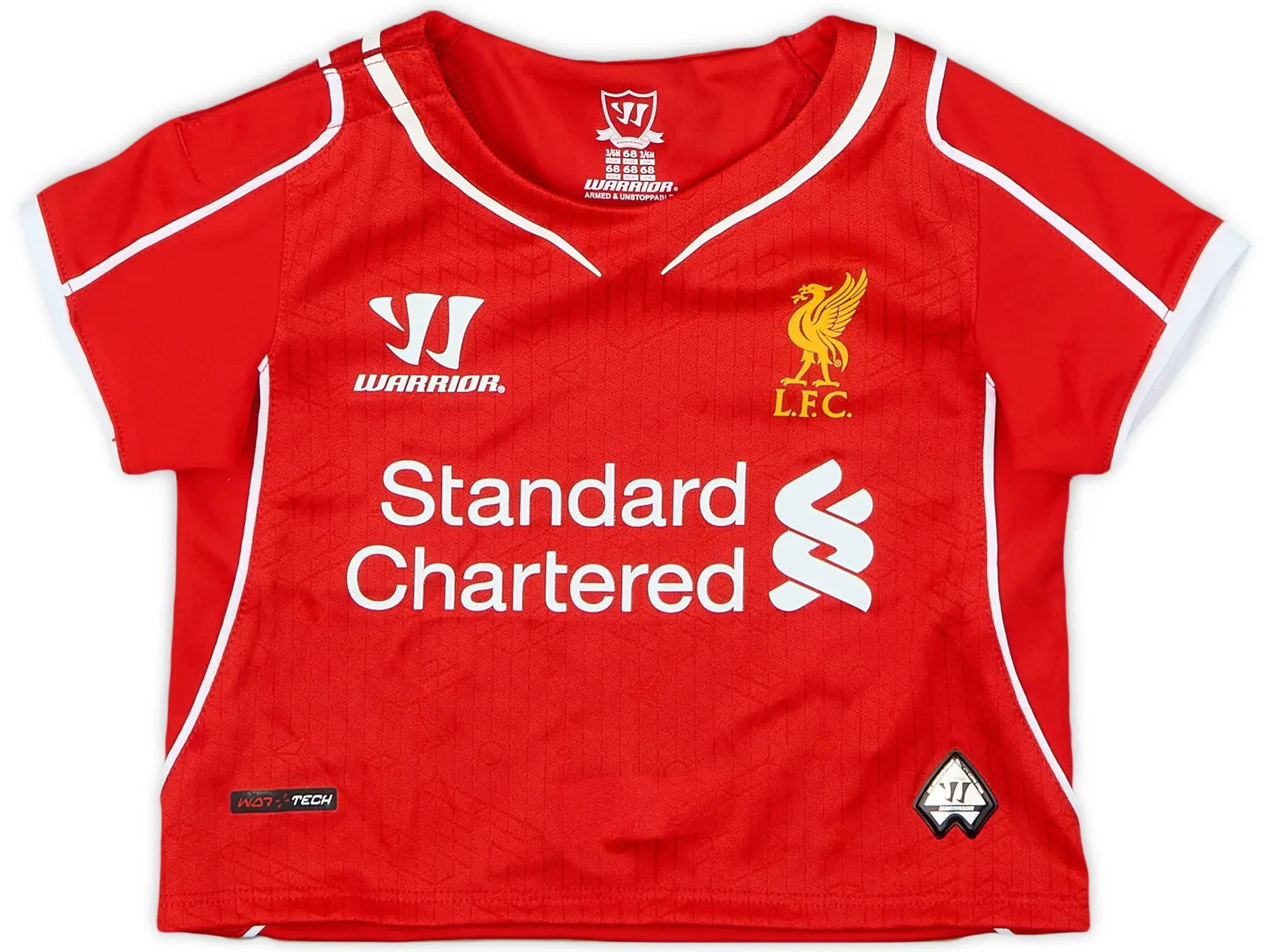 2014-15 Liverpool Home Shirt - 9/10 - (3-6 Months)