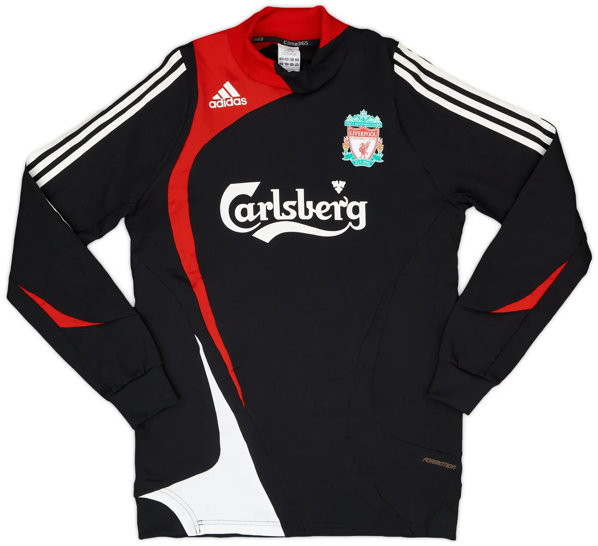 2007-08 Liverpool adidas Formotion Training Top - 8/10 - (M)