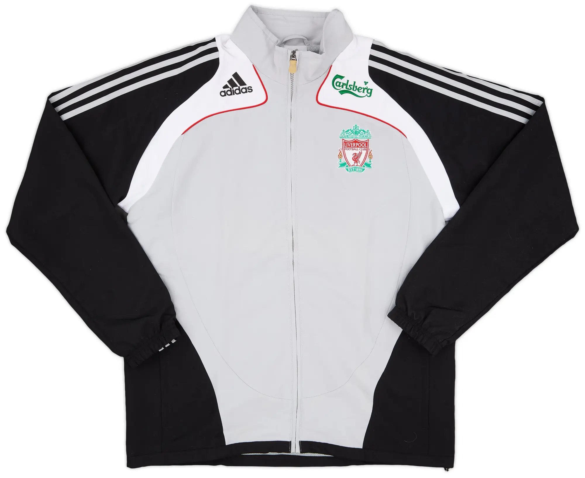 2008-09 Liverpool adidas Track Jacket - 8/10 - (M/L)