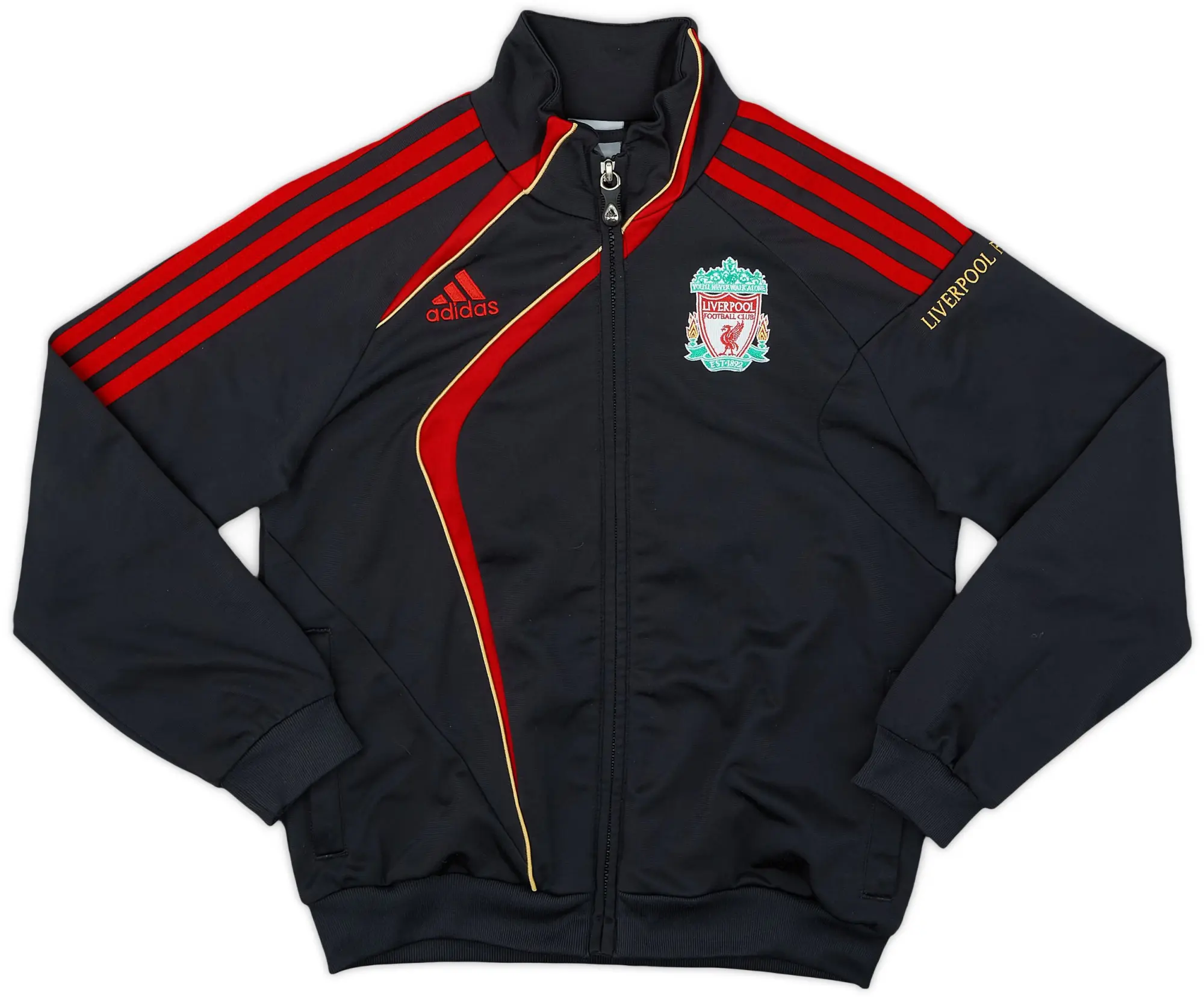 2009-10 Liverpool adidas Track Jacket - 9/10 - (S.Boys)