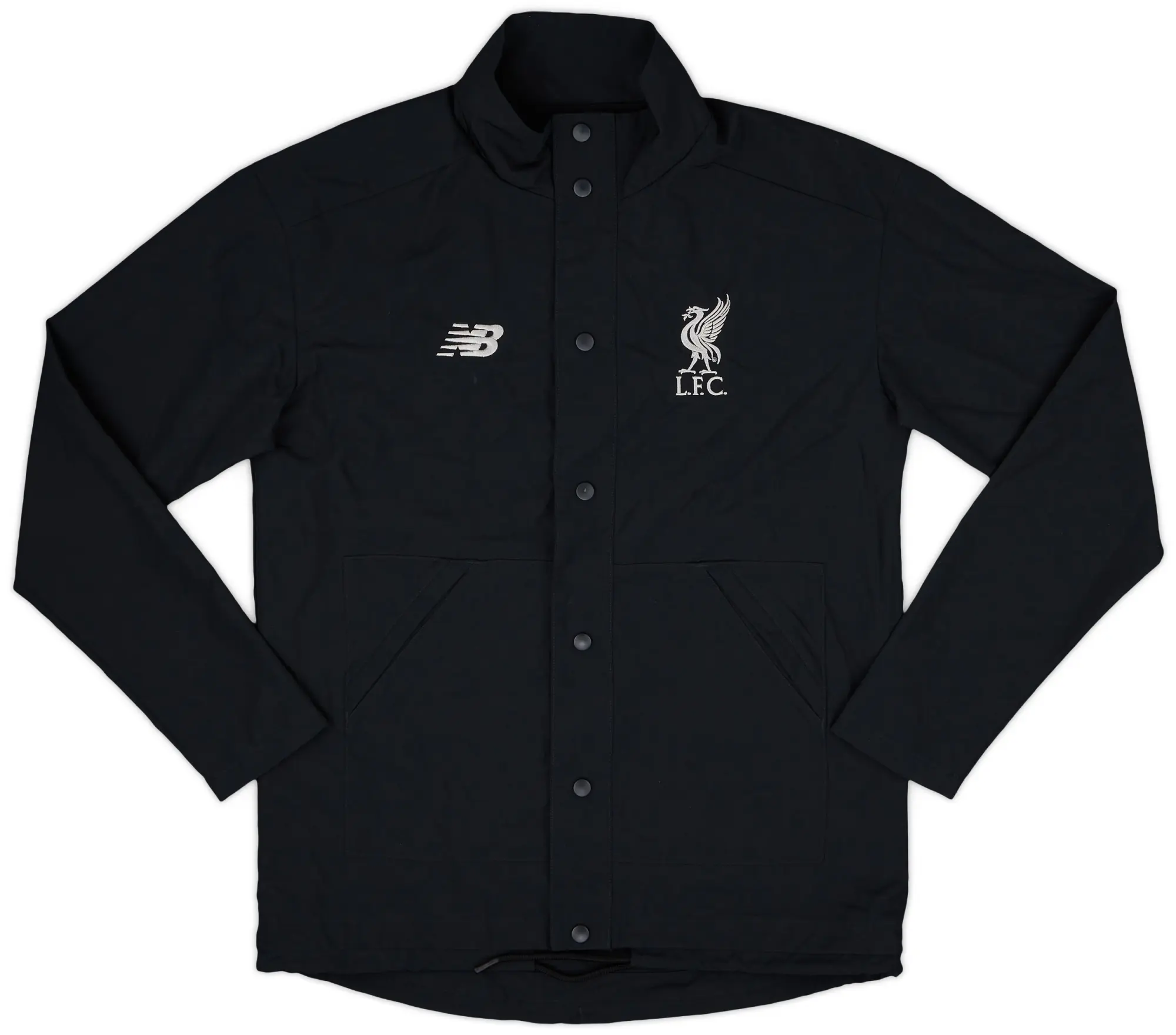 2018-19 Liverpool New Balance Rain Jacket - 9/10 - (M)