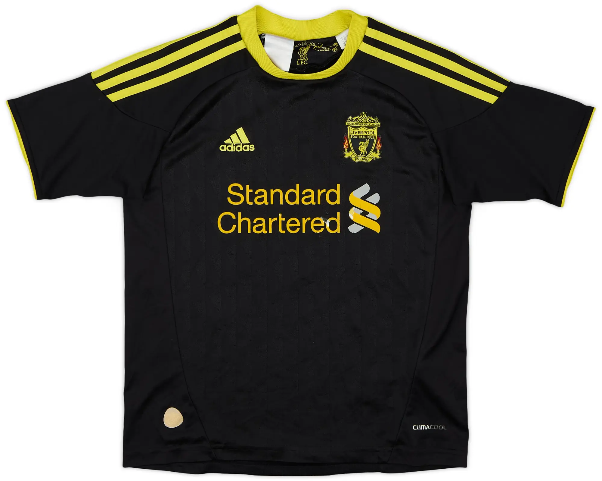 adidas 2010-11 Liverpool Third Shirt - 5/10 - (S.Boys)