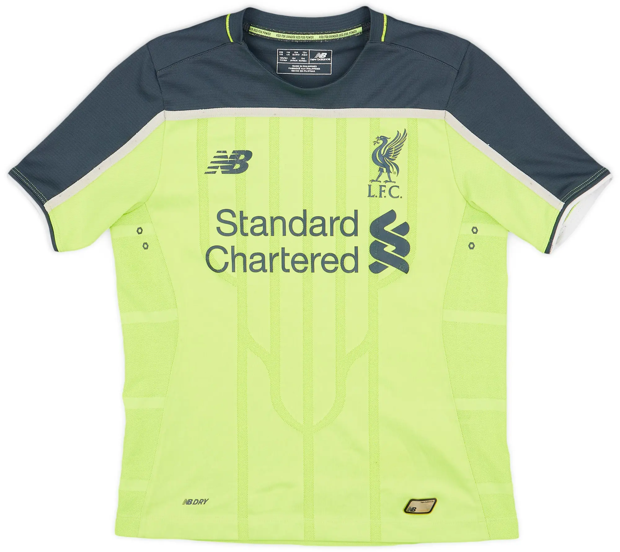 NewBalance 2016-17 Liverpool Third Shirt - 7/10 - (M.Boys)