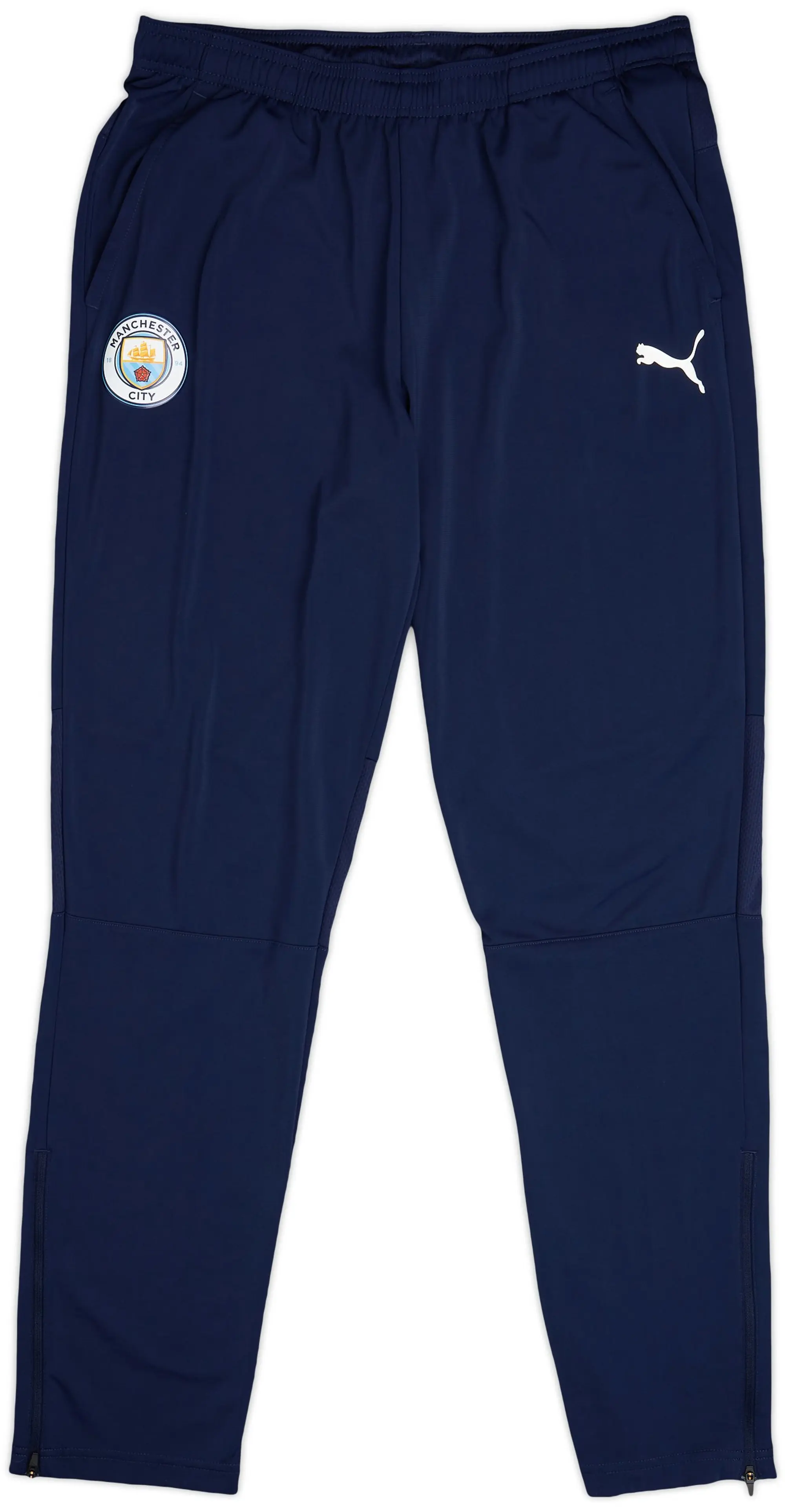 2019-20 Manchester City Puma Track Pants/Bottoms - 9/10 - (L)