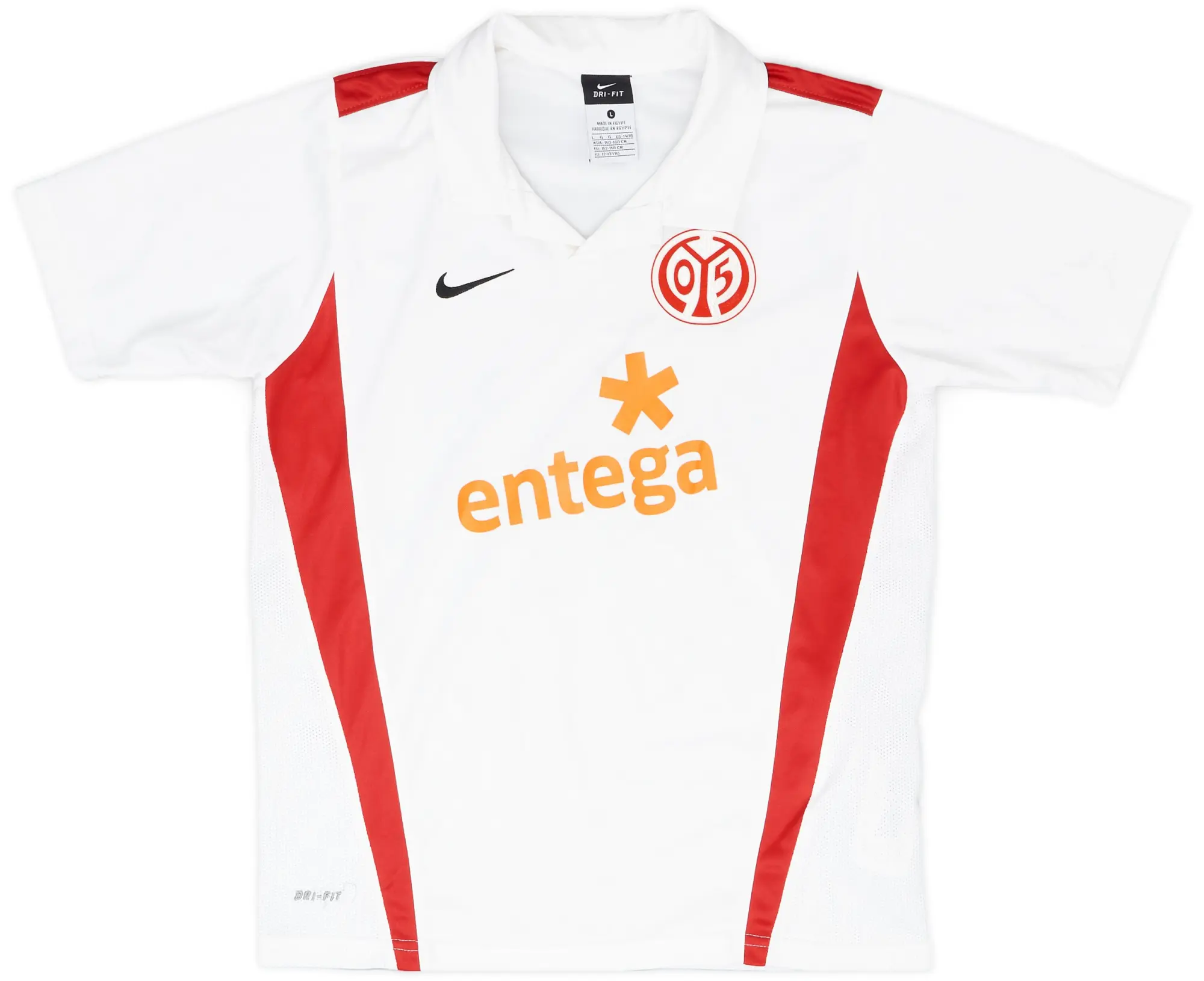 Nike 2010-11 Mainz Away Shirt - 9/10 - (L.Boys)