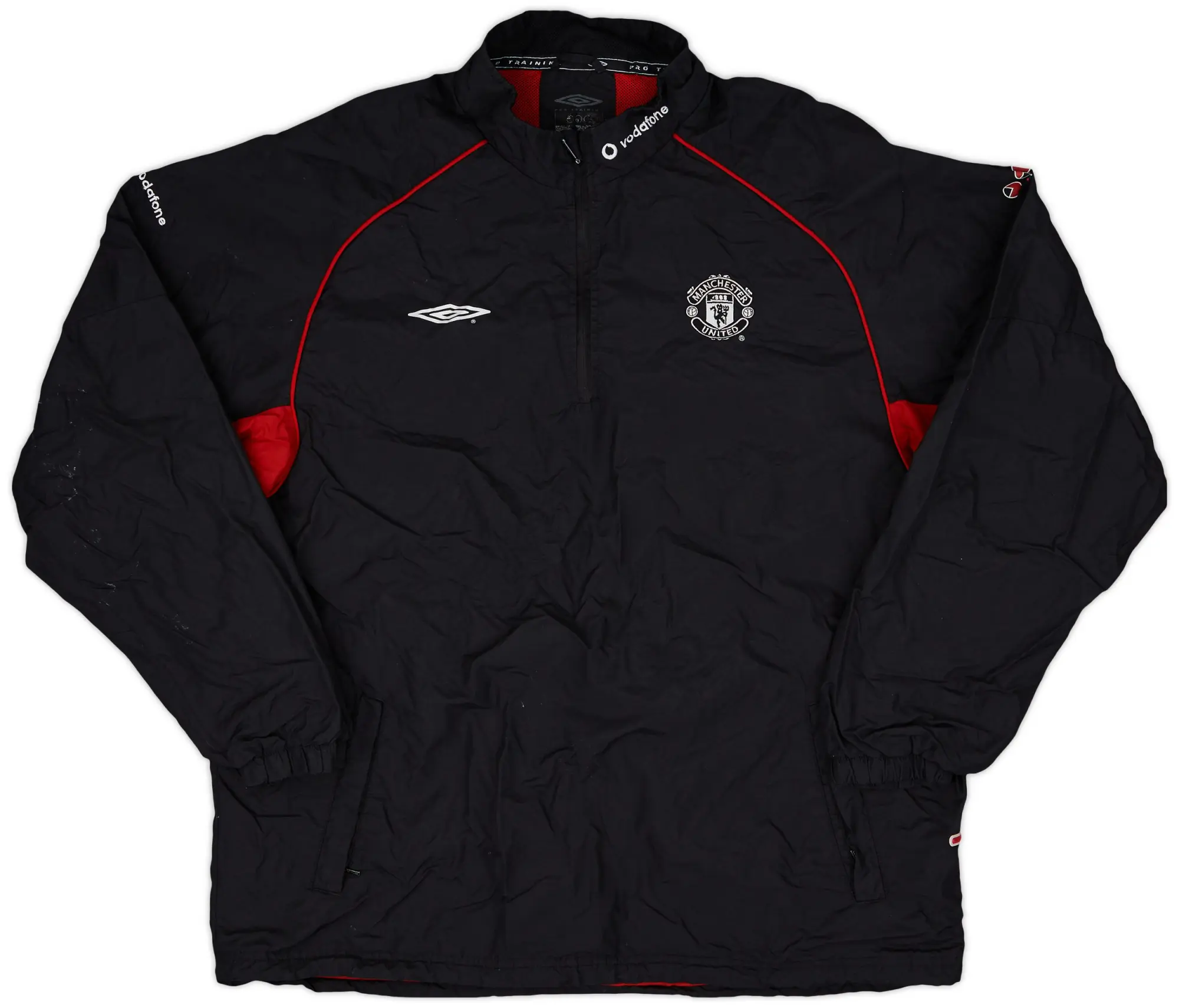 2000-01 Manchester United Umbro Track Jacket - 8/10 - (XL)