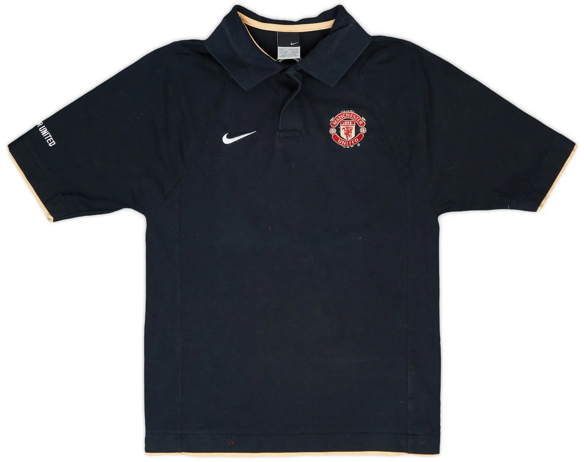 2006-07 Manchester United Nike Polo Shirt - 8/10 - (S)