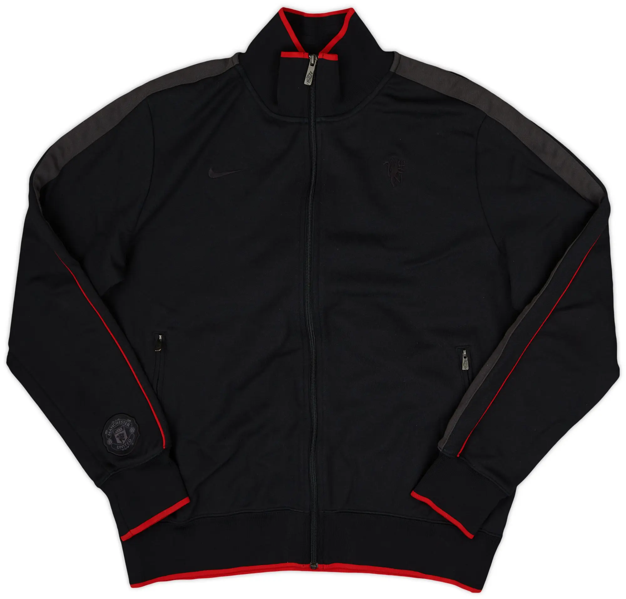 2010-11 Manchester United Nike Track Jacket - 9/10 - (L)