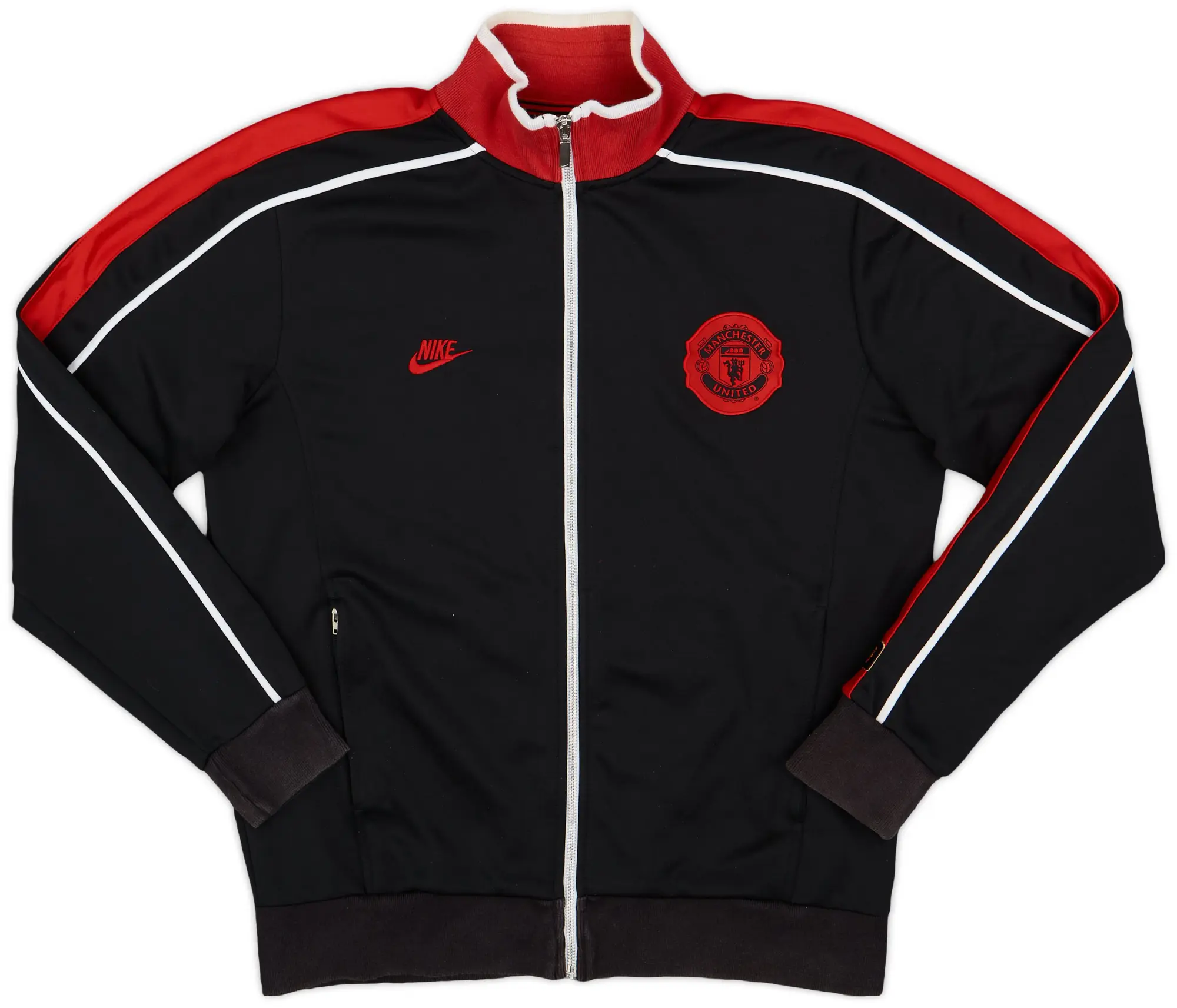 2008-09 Manchester United Nike Track Jacket - 7/10 - (L)