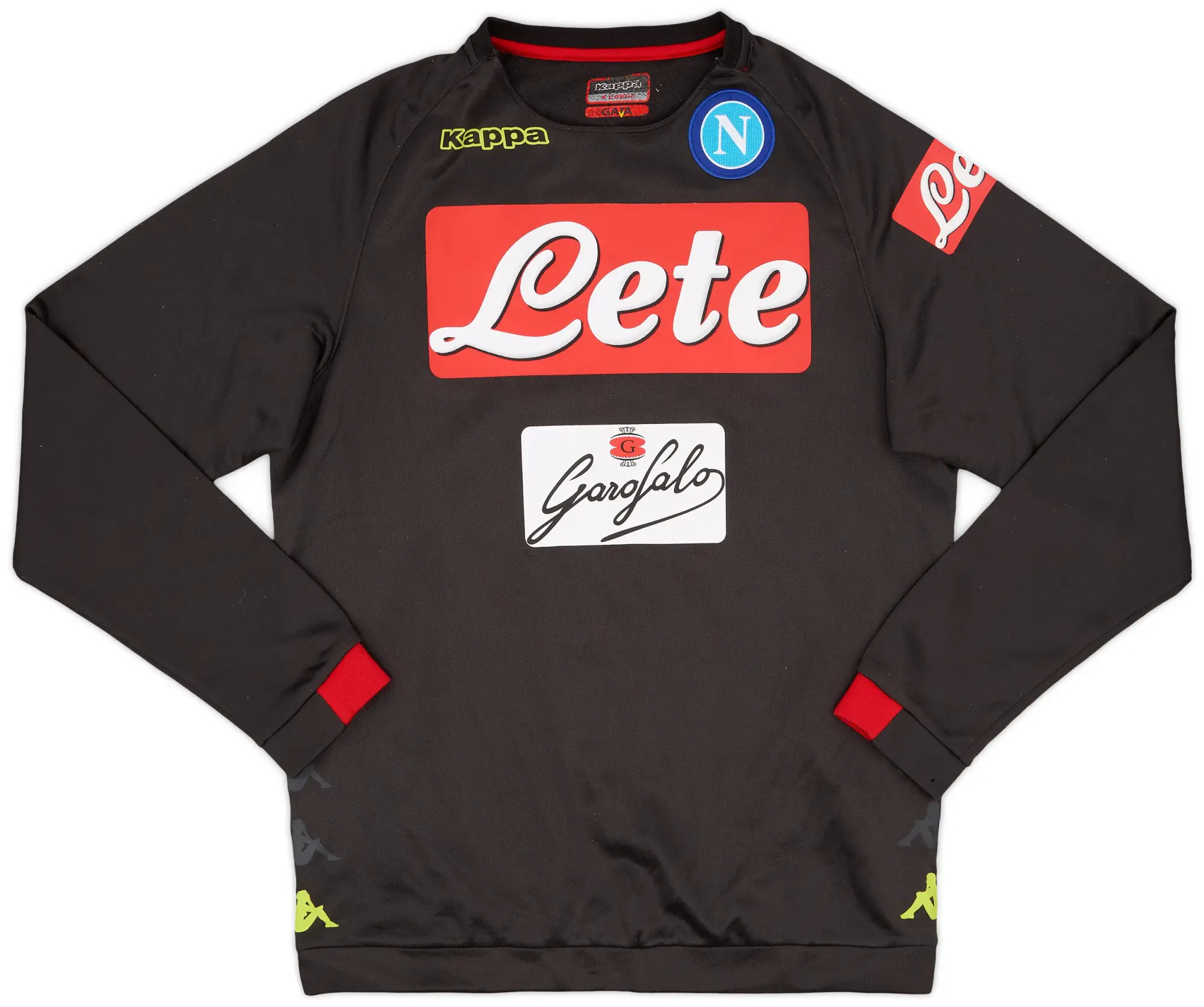 2018-19 Napoli Kappa Sweat Top - 8/10 - (XL)