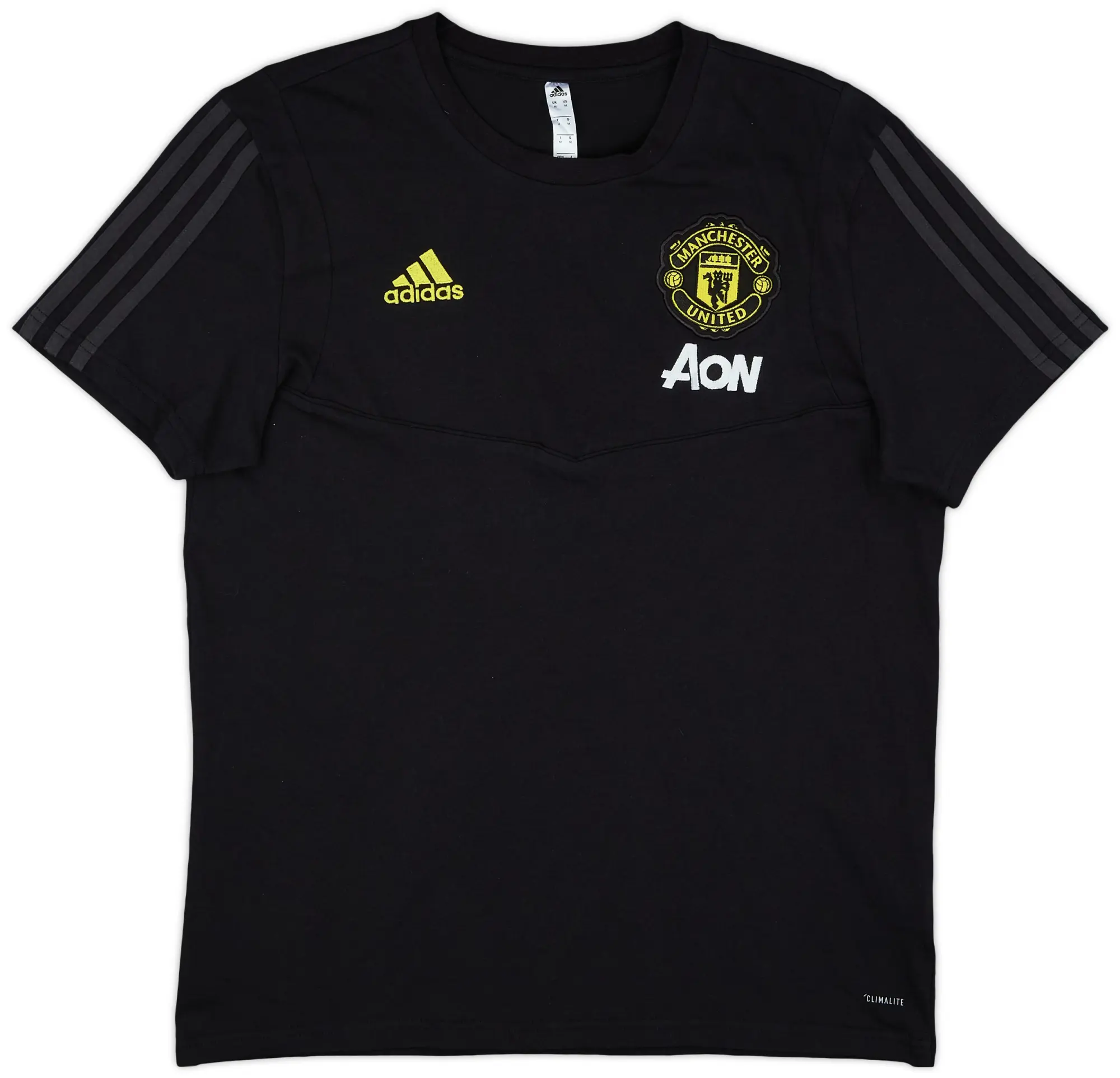 2019-20 Manchester United adidas Cotton Tee - 9/10 - (M)