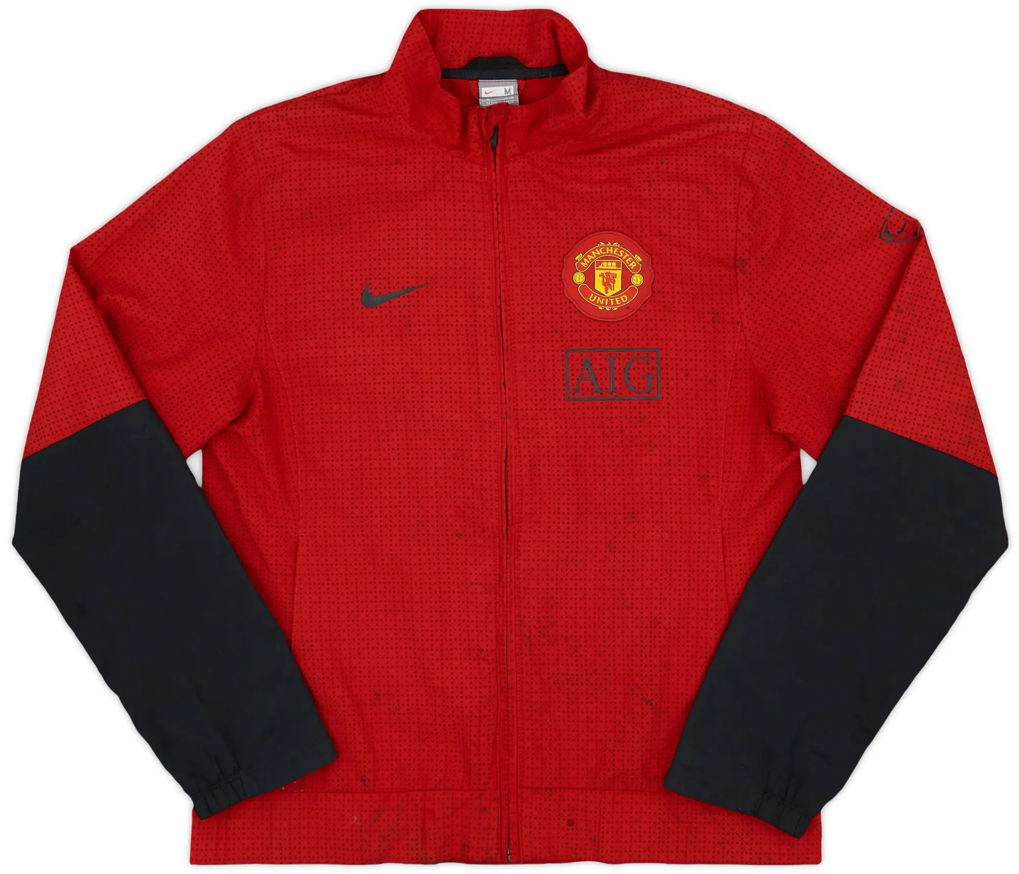 2009-10 Manchester United Nike Track Jacket - 4/10 - (M)