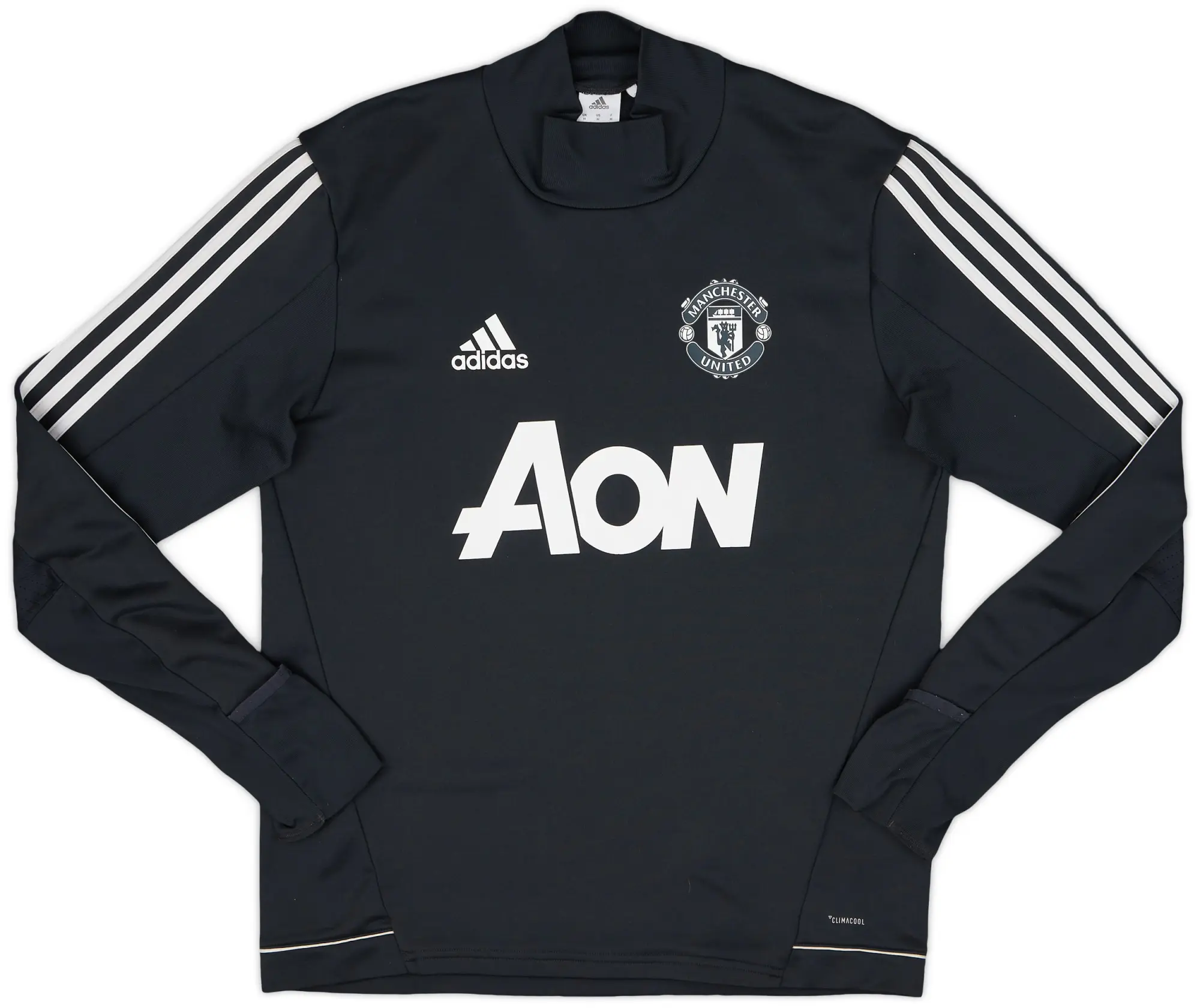 2017-18 Manchester United adidas Drill Top - 7/10 - (M)