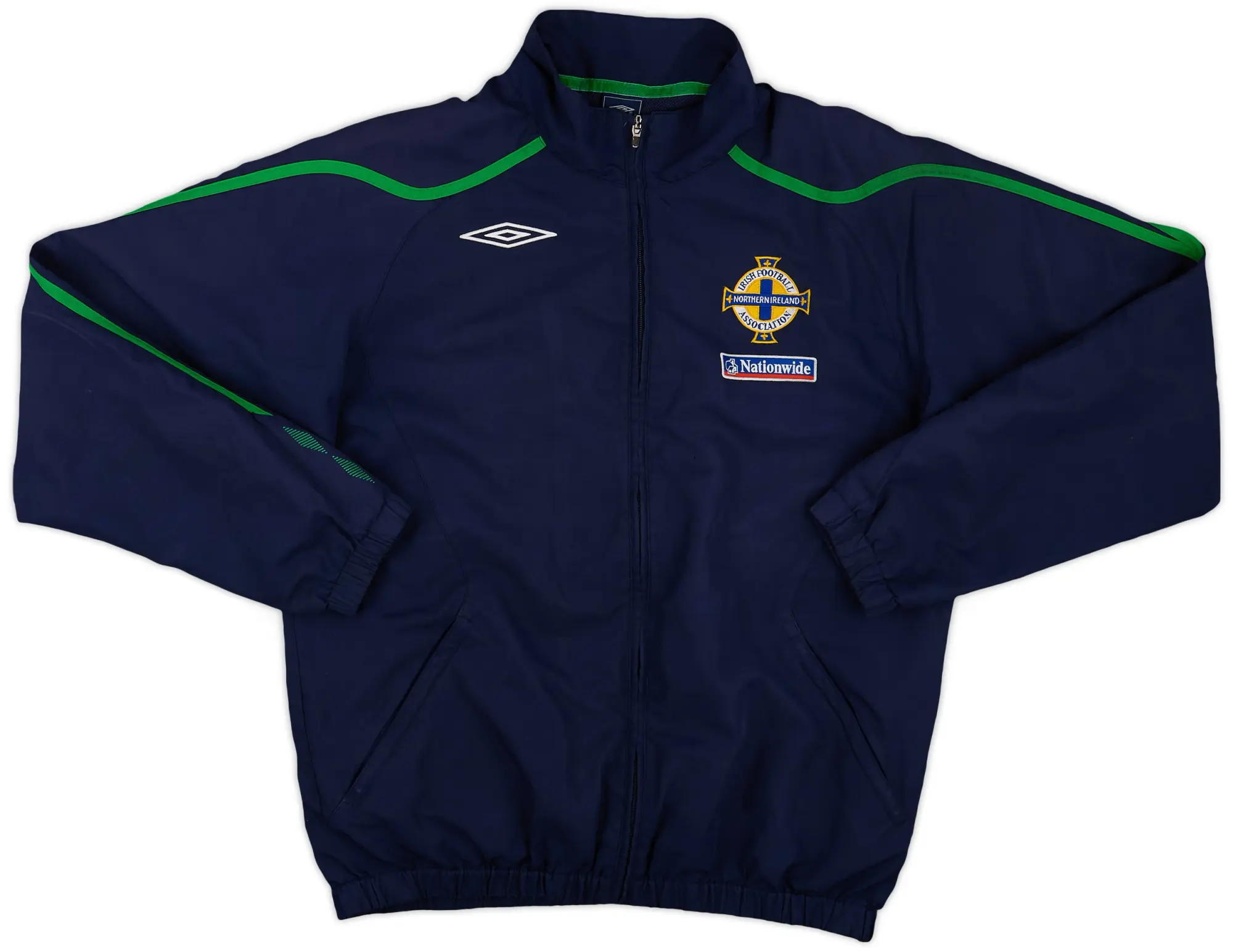 2007-09 Northern Ireland Umbro Track Jacket - 6/10 - (M)