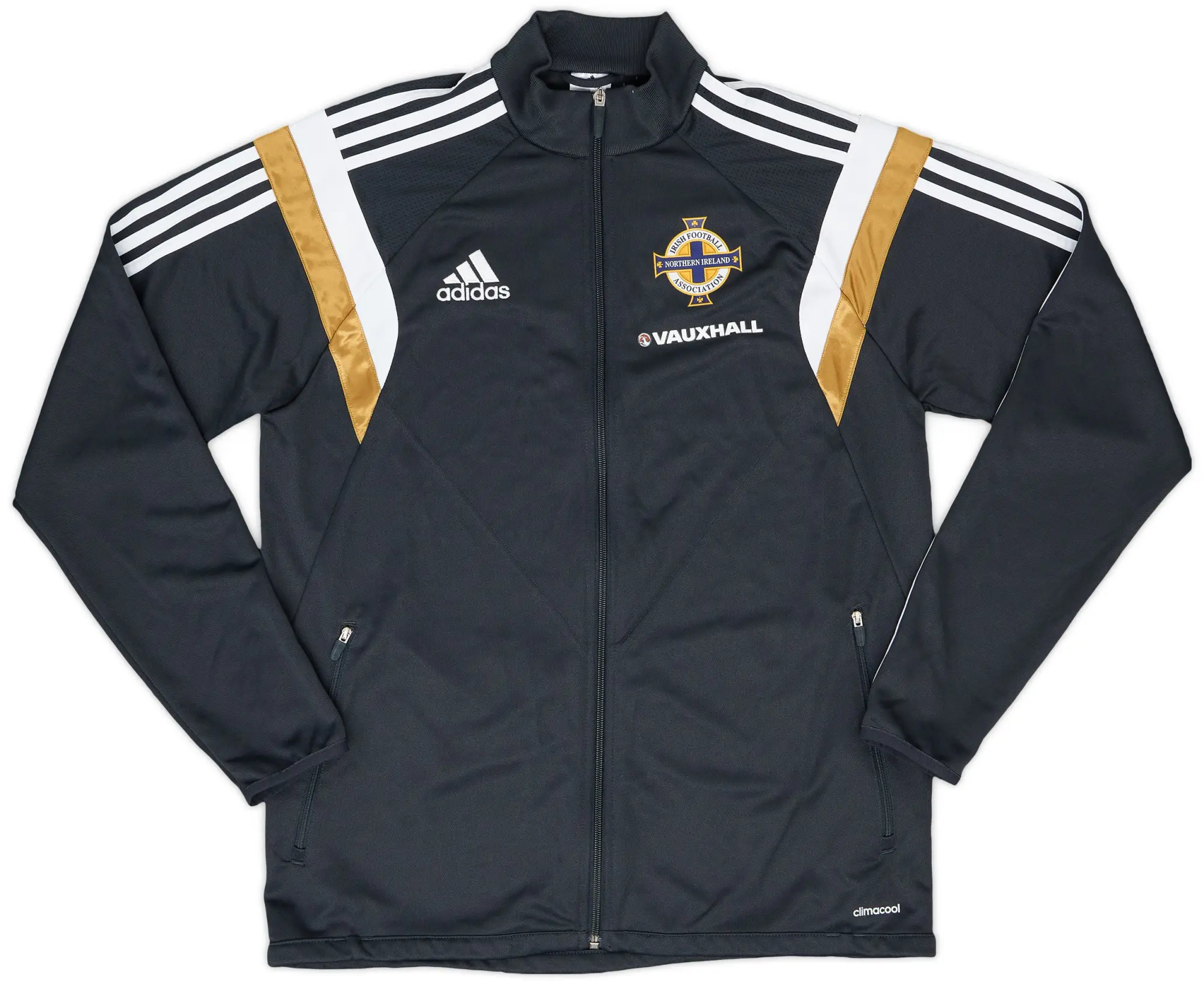 2014-15 Northern Ireland adidas Track Jacket - 8/10 - (M)