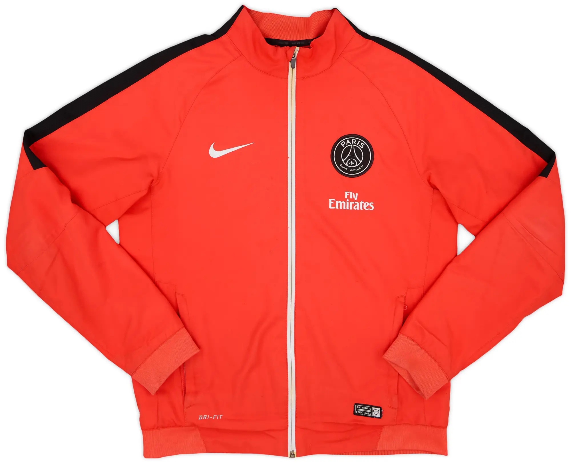 2015-16 Paris Saint-Germain Nike Track Jacket - 7/10 - (M)