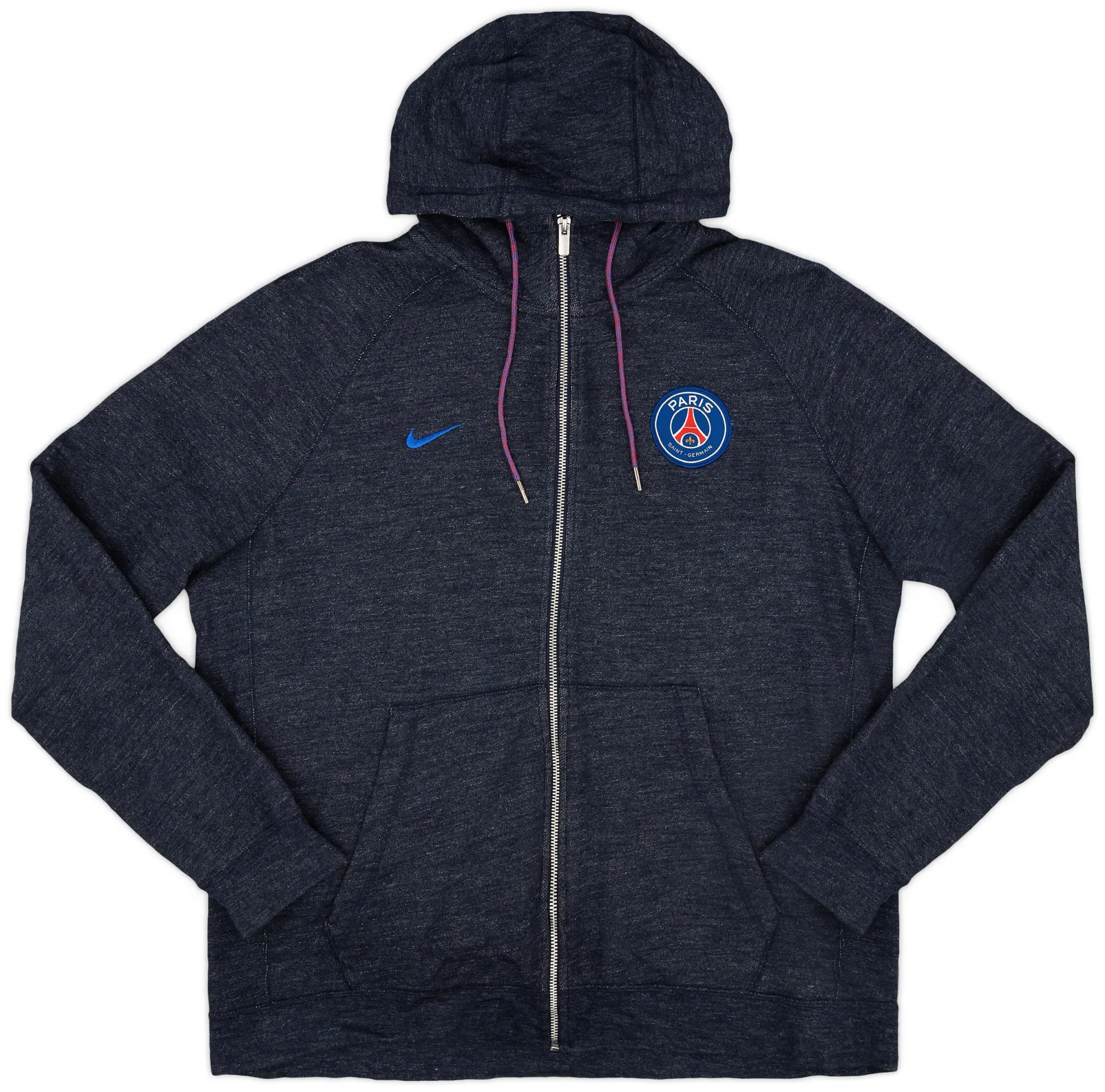 2017-18 Paris Saint-Germain Nike Hooded Sweat Top - 8/10 - (XL)