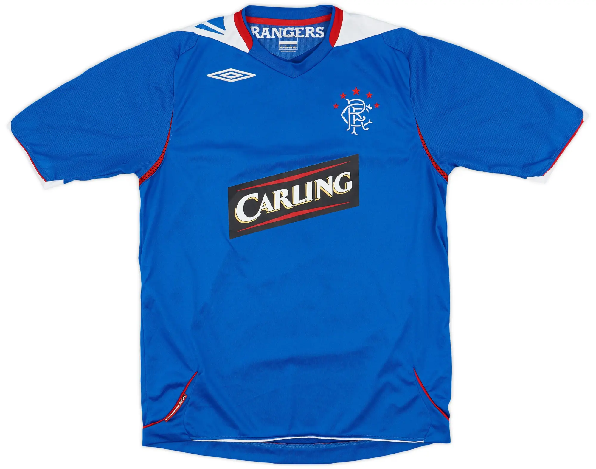 Umbro 2006-07 Rangers Home Shirt - 9/10 - (M)