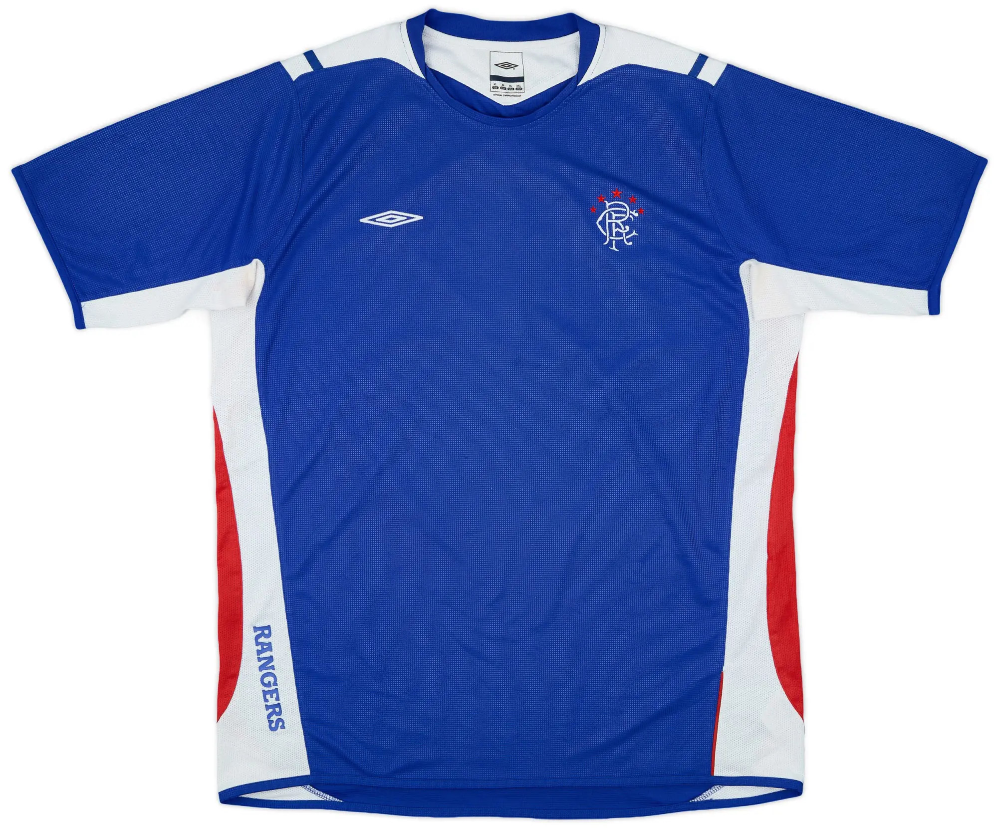 2007-08 Rangers Umbro Training Shirt - 9/10 - (XL)