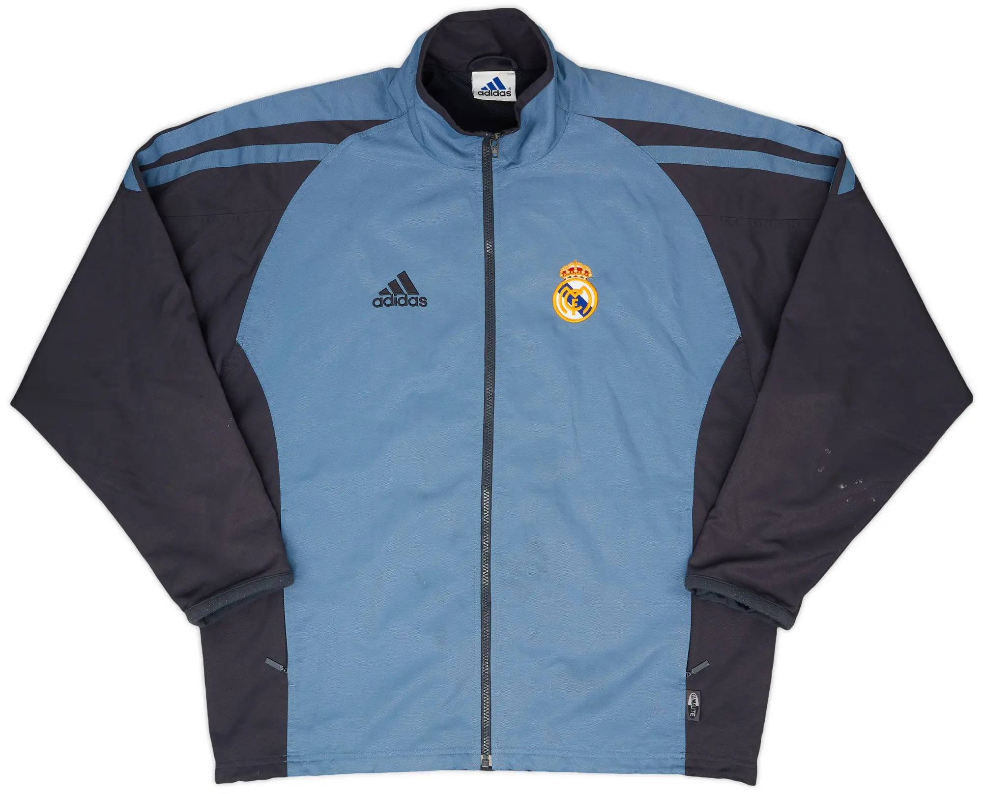 2001-02 Real Madrid adidas Track Jacket - 9/10 - (L)