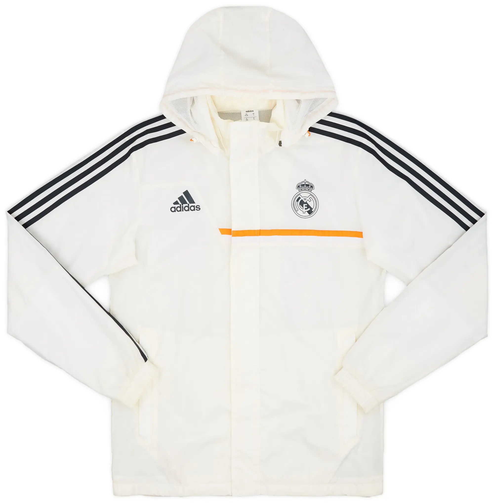 2013-14 Real Madrid adidas Hooded Track Jacket - 8/10 - (S)