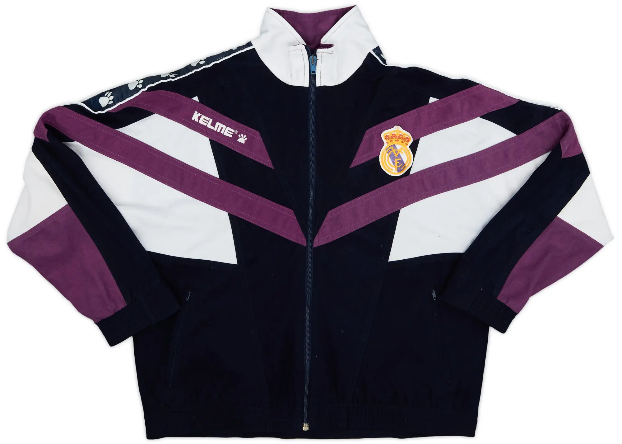 1997-98 Real Madrid Kelme Track Jacket - 9/10 - (S)