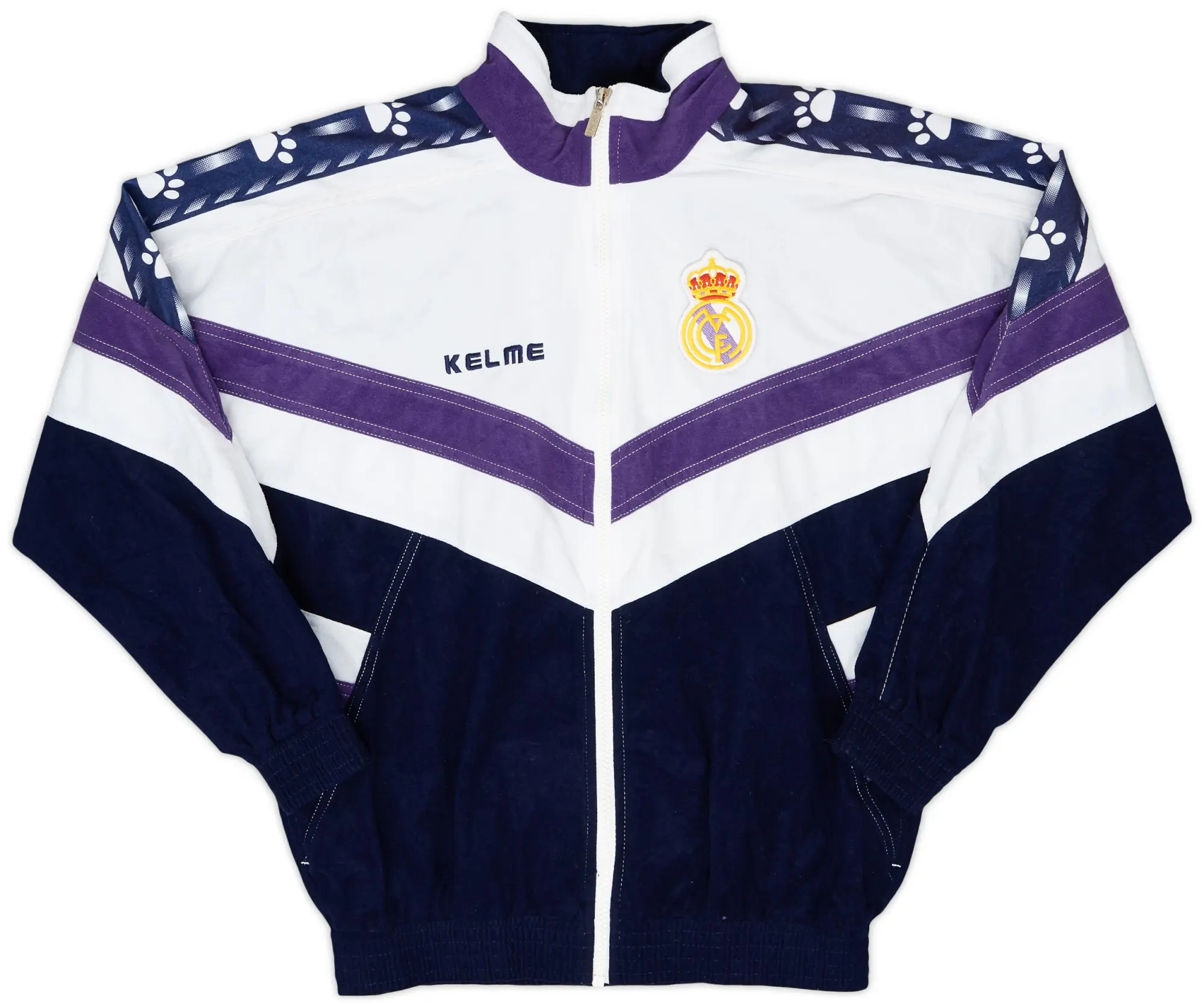 1997-98 Real Madrid Kelme Track Jacket - 9/10 - (XS)