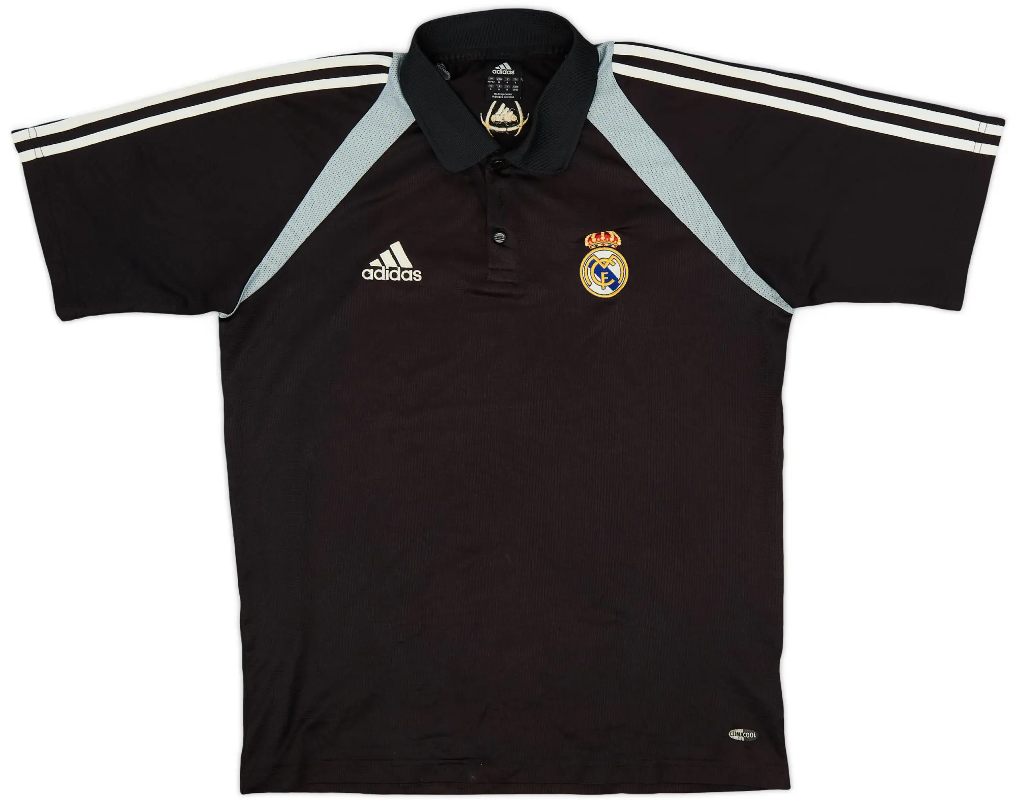 2004-05 Real Madrid adidas Polo Shirt - 8/10 - (M/L)